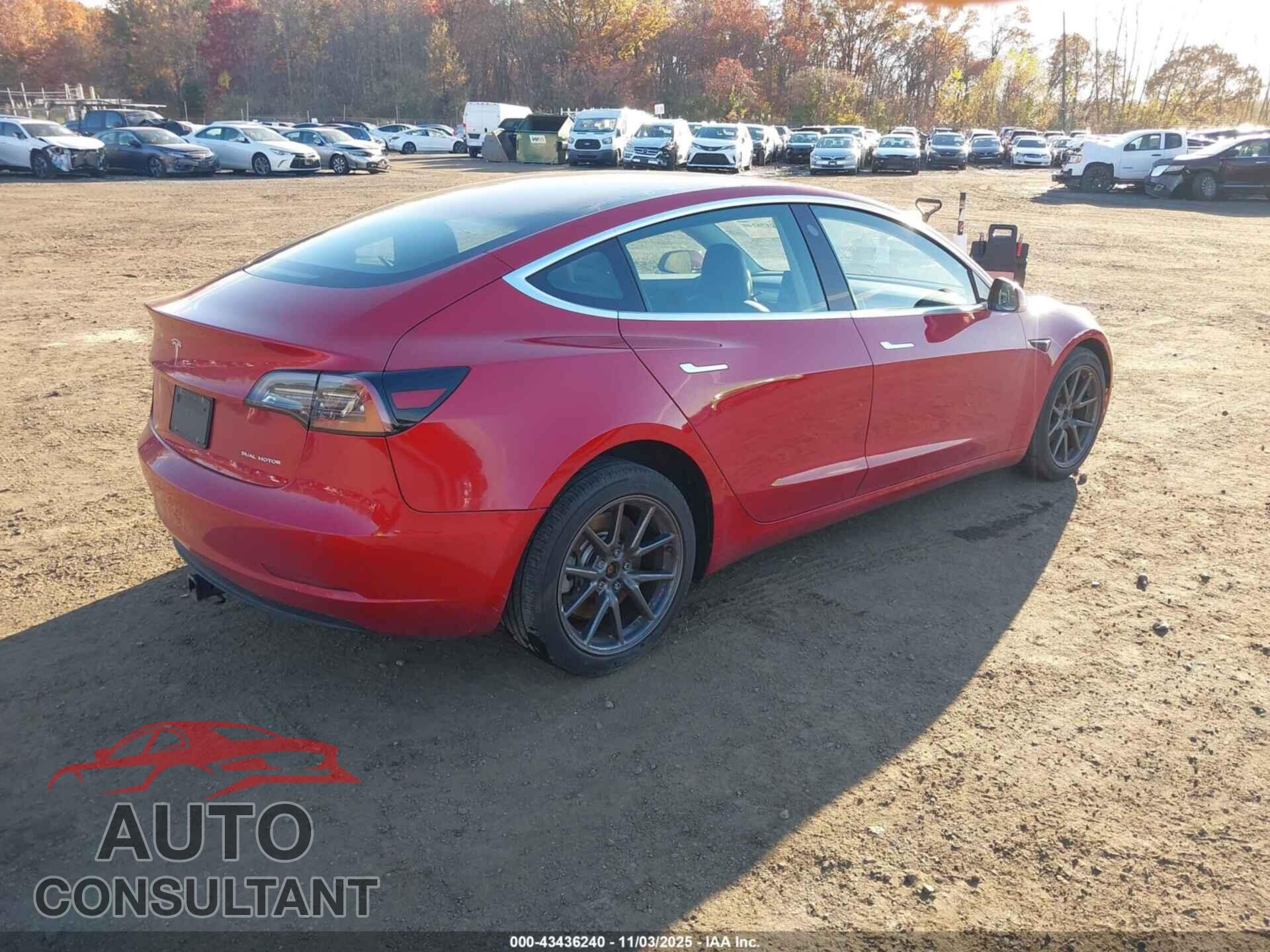 TESLA MODEL 3 2020 - 5YJ3E1EB7LF600308