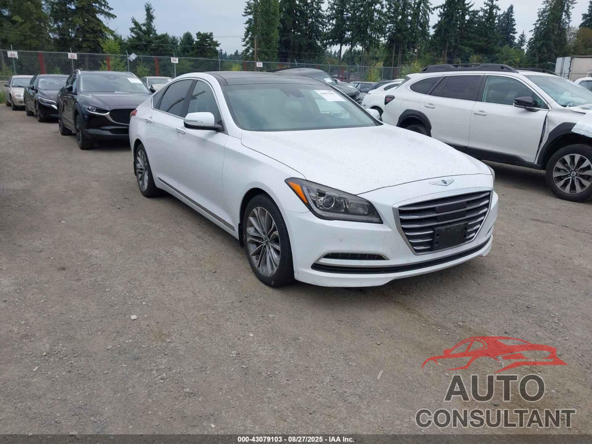 HYUNDAI GENESIS 2015 - KMHGN4JE4FU084290