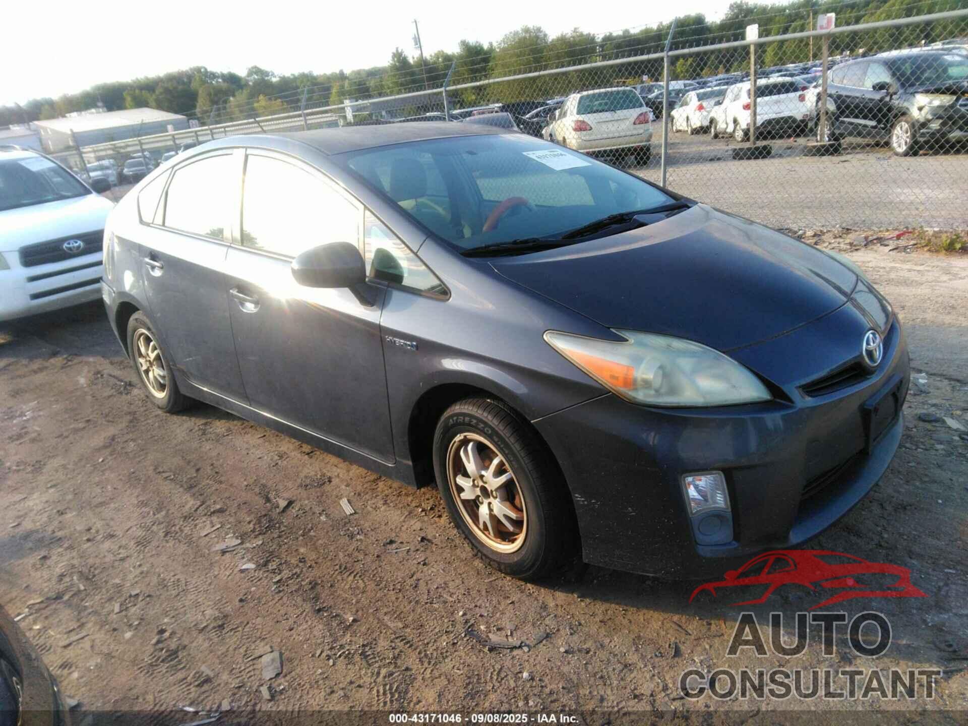 TOYOTA PRIUS 2011 - JTDKN3DU5B1407205