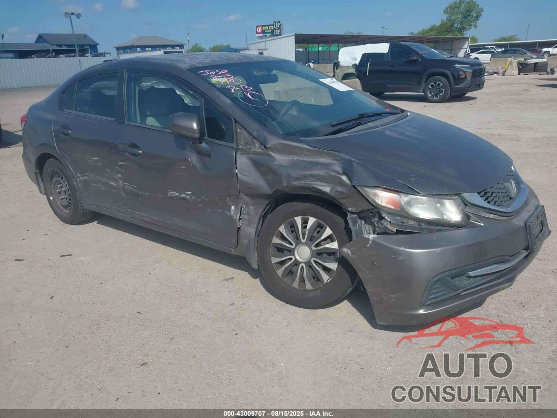 HONDA CIVIC 2014 - 2HGFB2F55EH517852