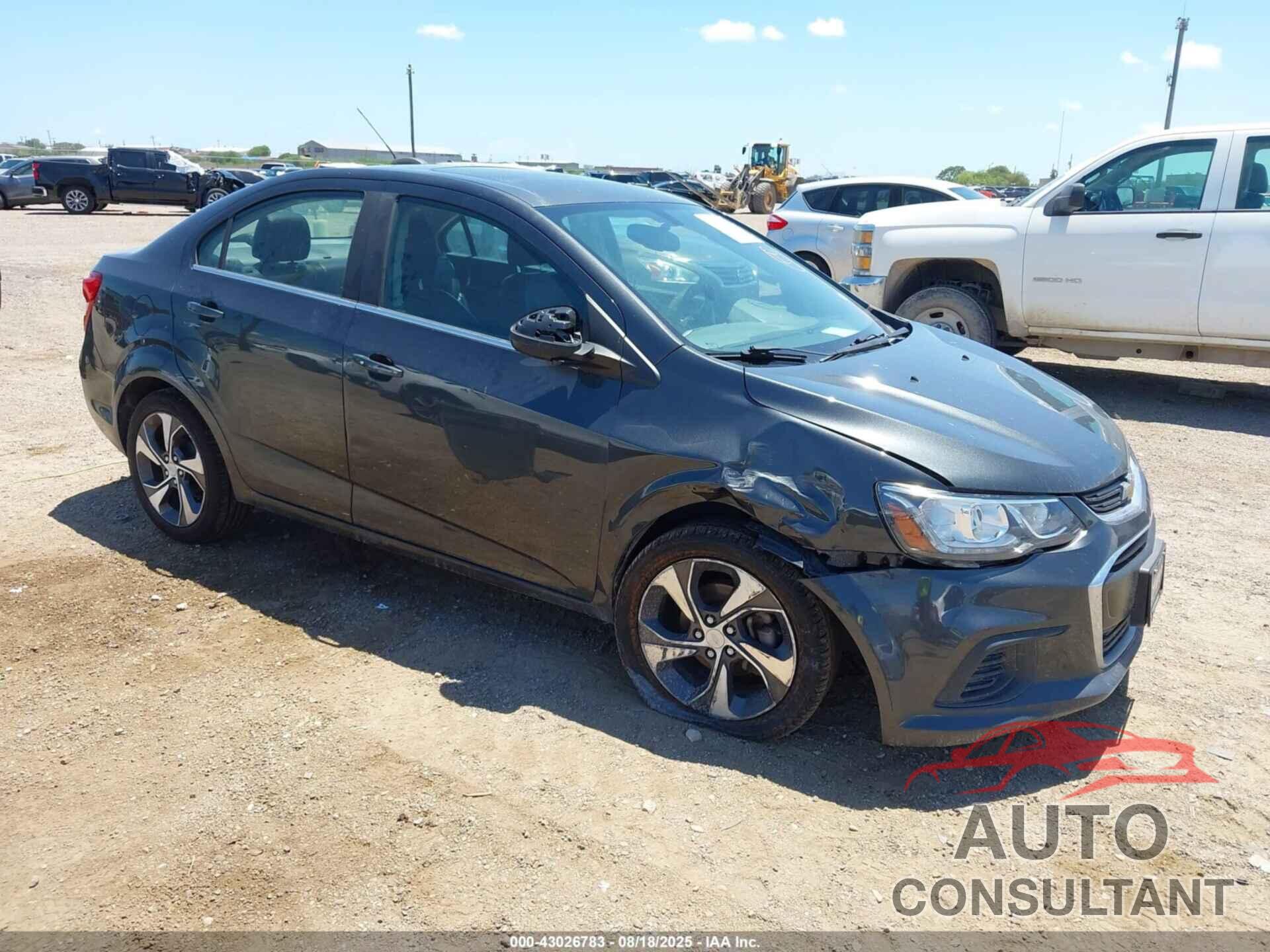 CHEVROLET SONIC 2020 - 1G1JF5SB3L4114756