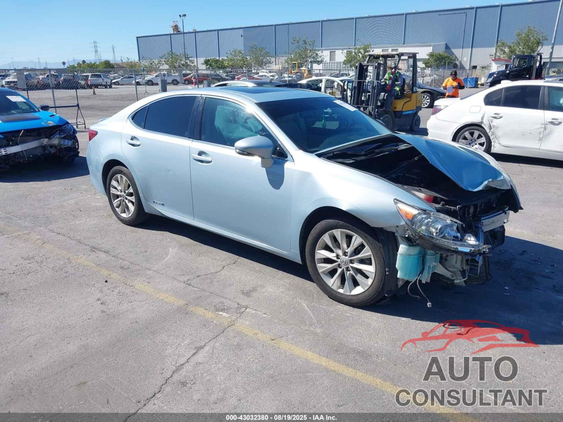 LEXUS ES 2014 - JTHBW1GG0E2053887