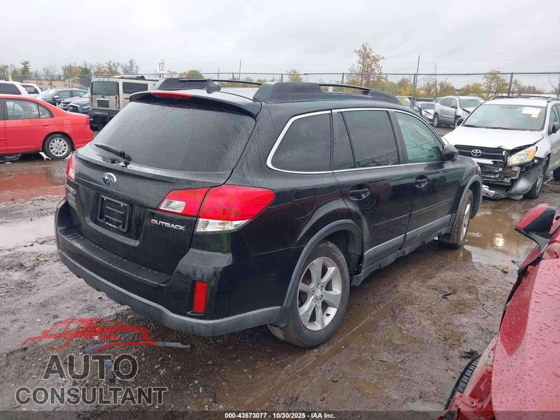 SUBARU OUTBACK 2014 - 4S4BRCCC1E3215460