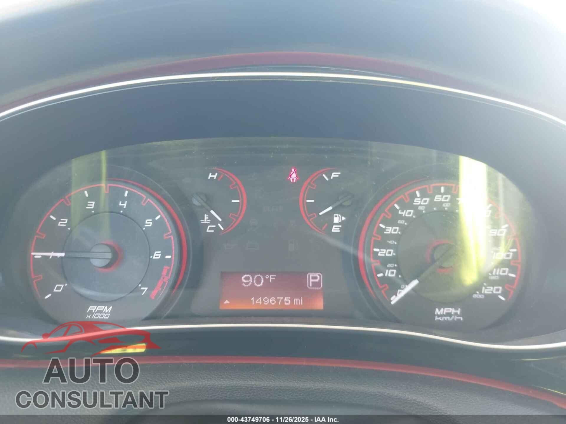 DODGE DART 2015 - 1C3CDFAA7FD432828