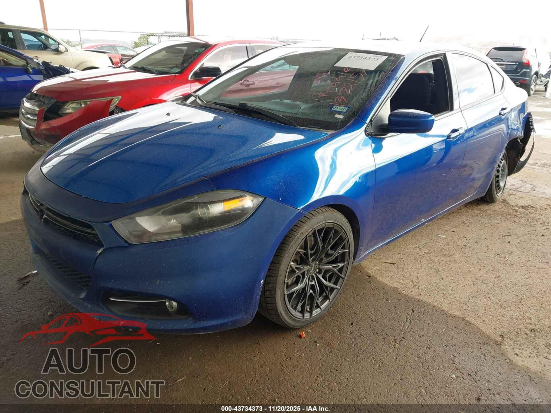 DODGE DART 2013 - 1C3CDFBA6DD295568