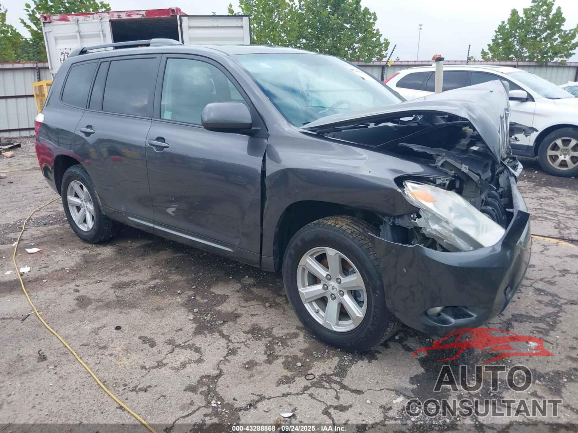 TOYOTA HIGHLANDER 2010 - 5TDJK3EH0AS011920