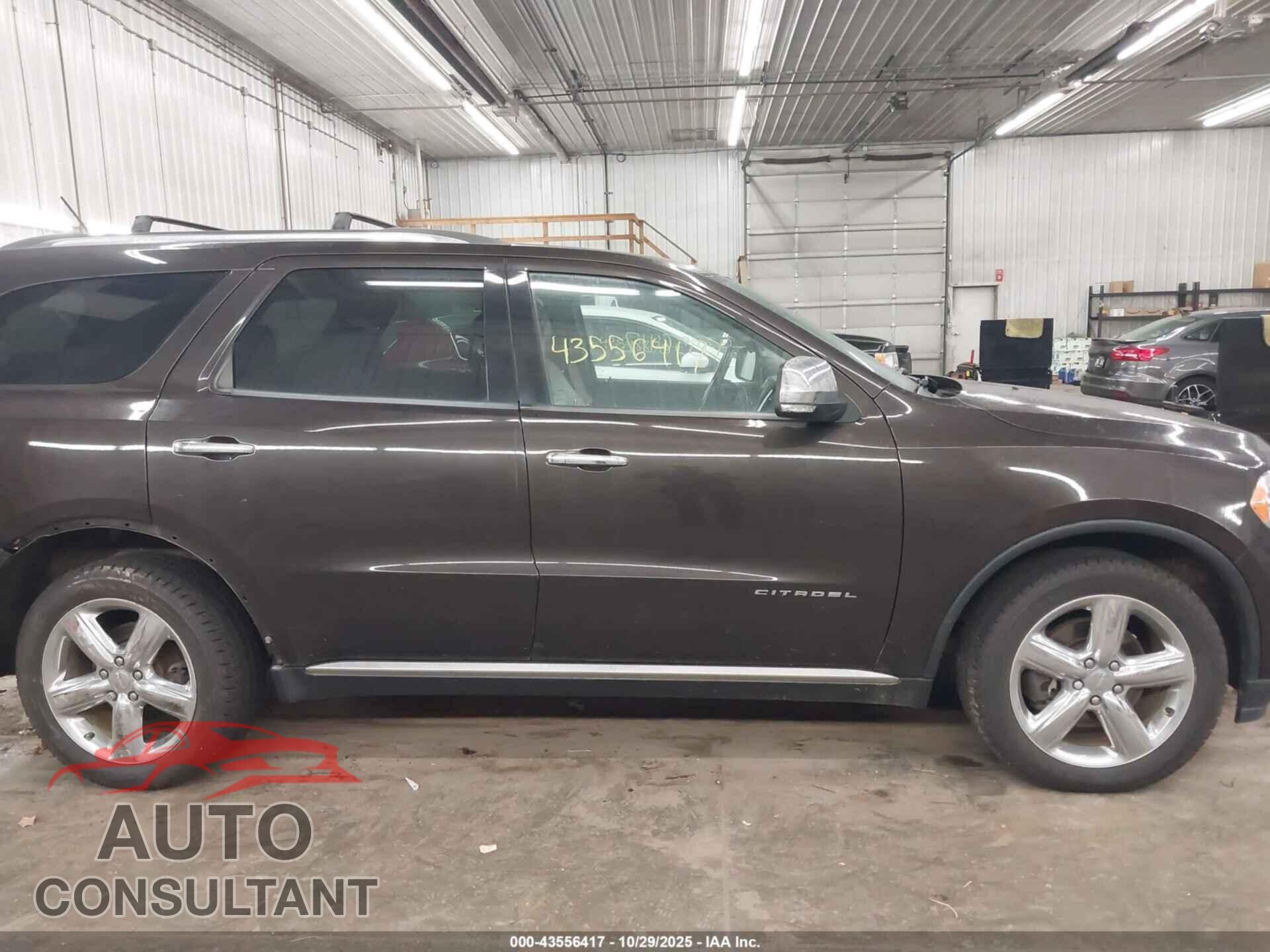 DODGE DURANGO 2012 - 1C4SDJET7CC321087