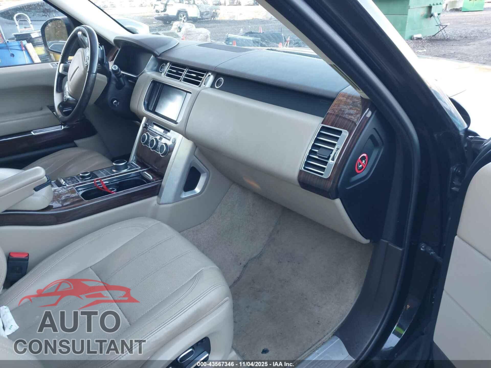 LAND ROVER RANGE ROVER 2015 - SALGS2VF9FA219620