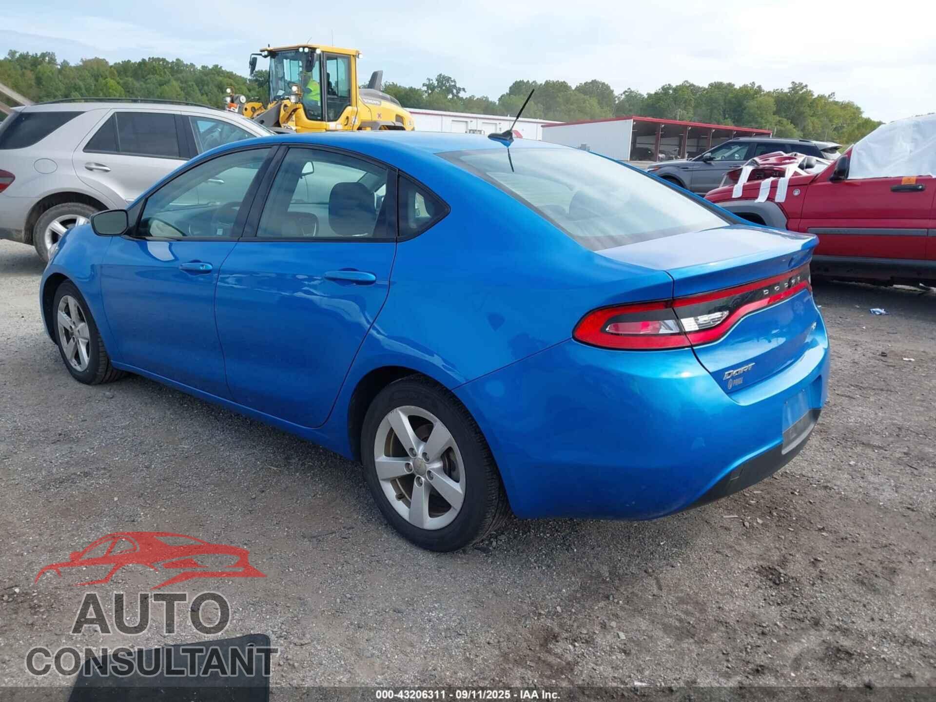 DODGE DART 2015 - 1C3CDFBB7FD173944