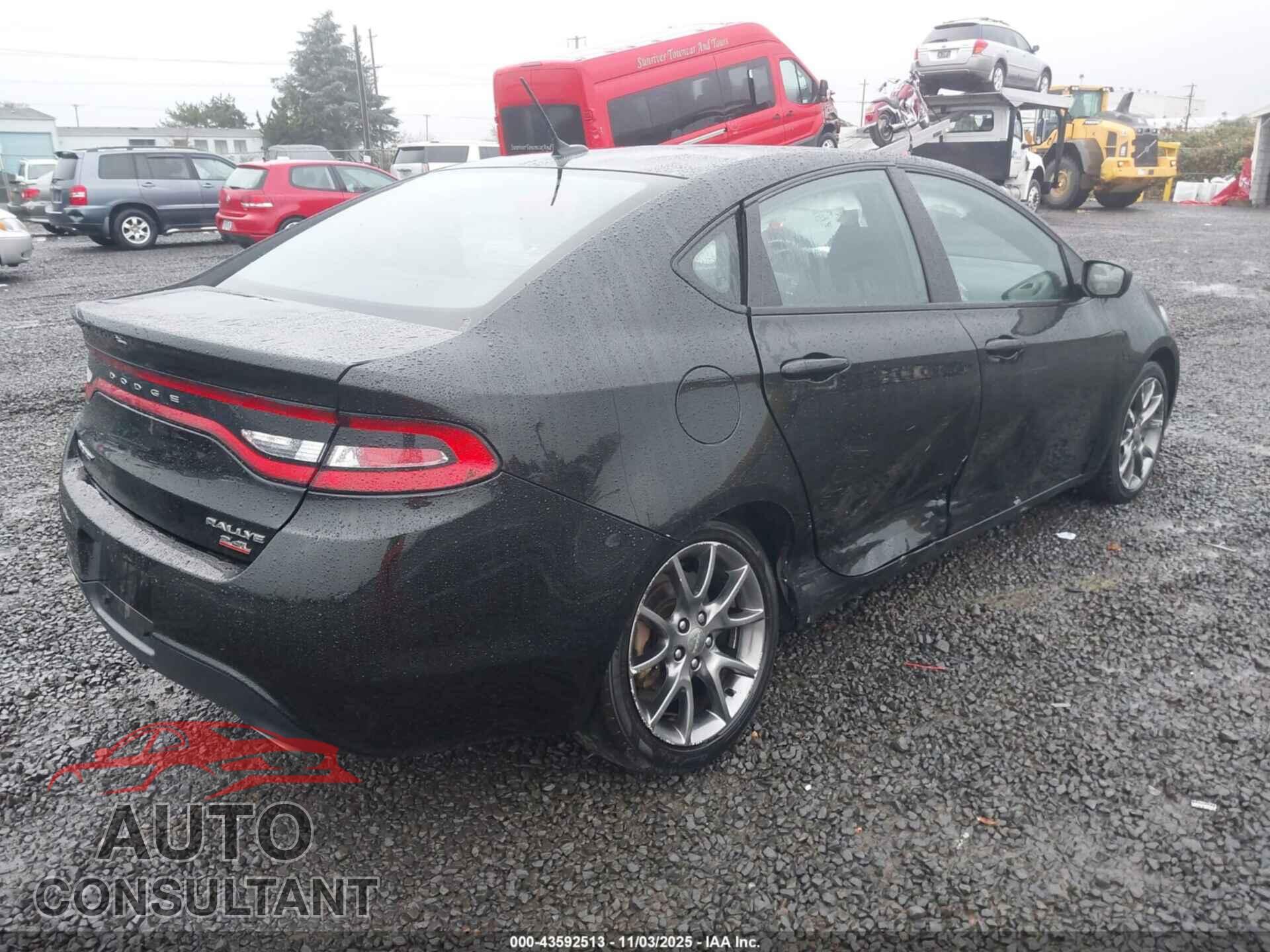 DODGE DART 2014 - 1C3CDFBB2ED861039