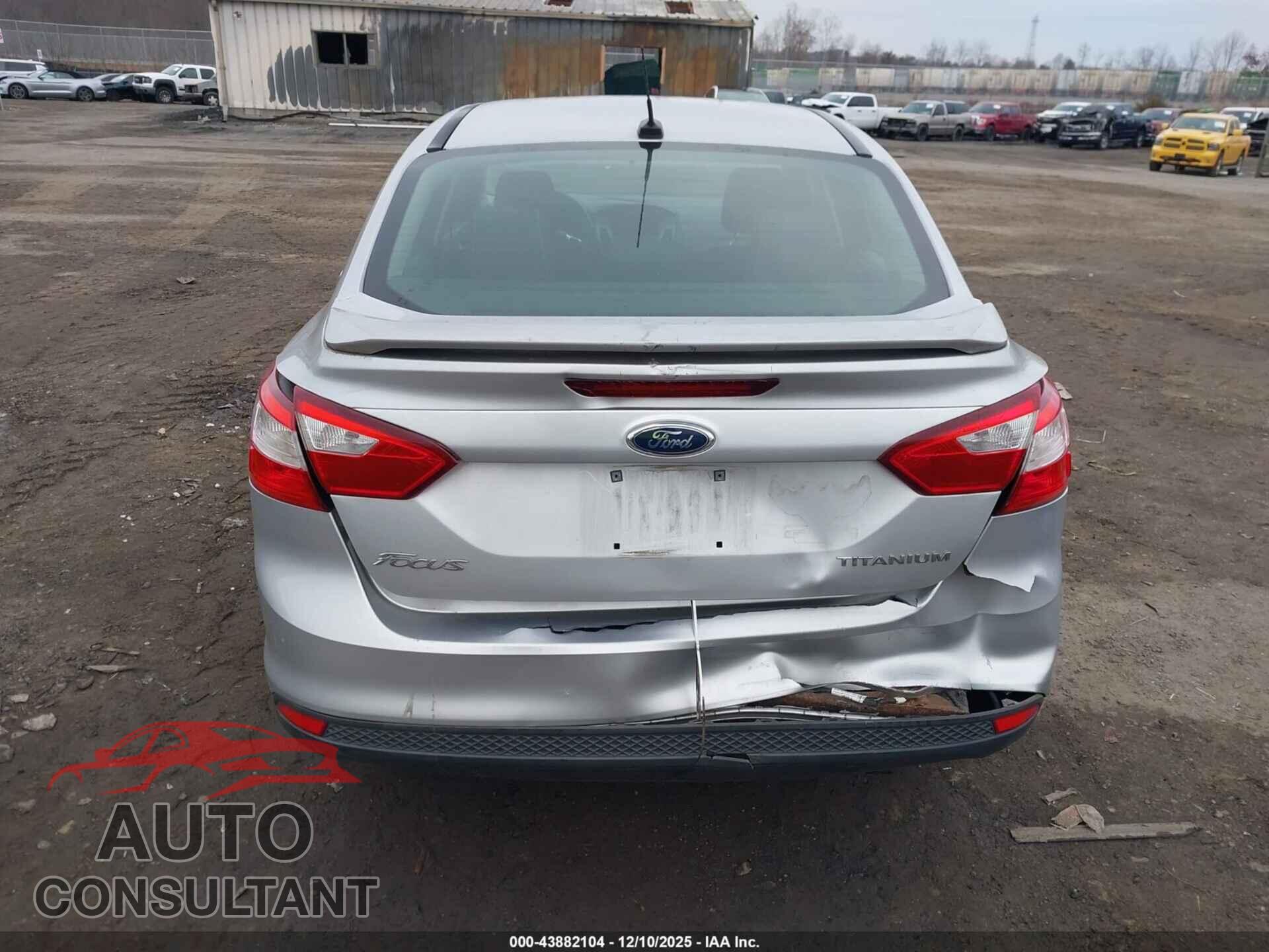 FORD FOCUS 2012 - 1FAHP3J25CL258491