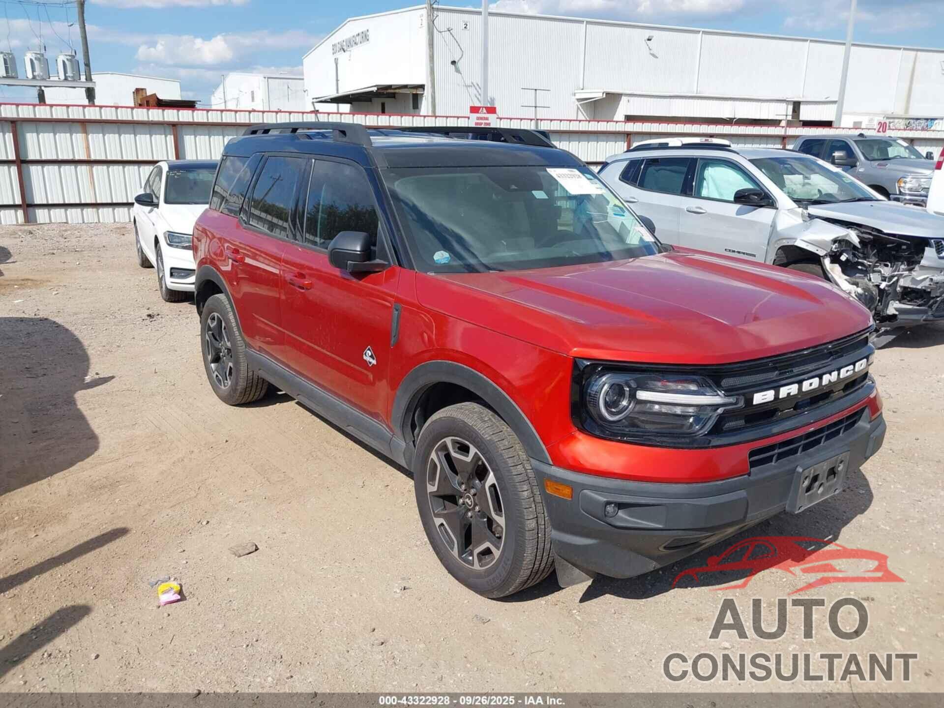 FORD BRONCO SPORT 2022 - 3FMCR9C67NRD66192