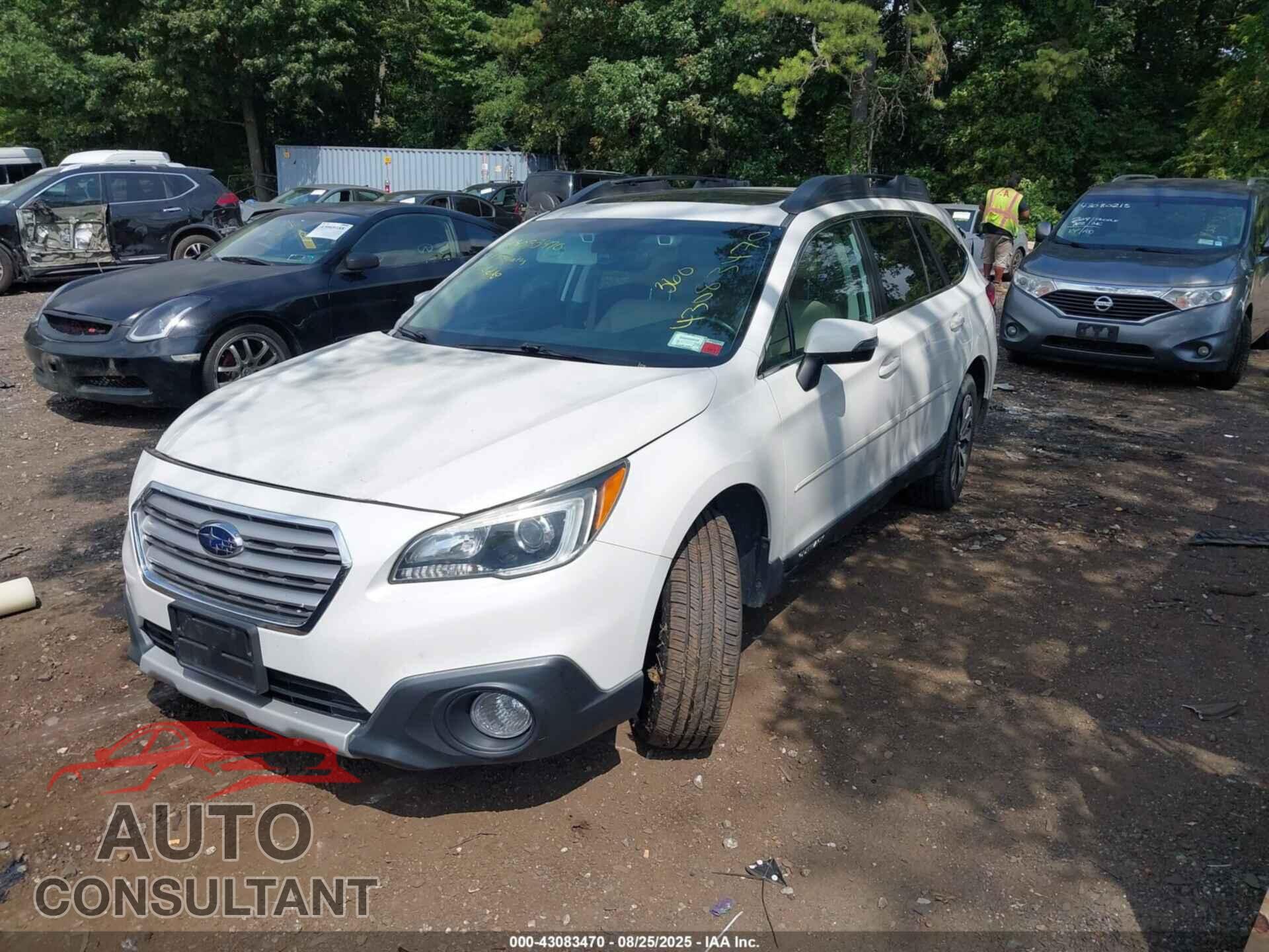 SUBARU OUTBACK 2017 - 4S4BSANC1H3233547