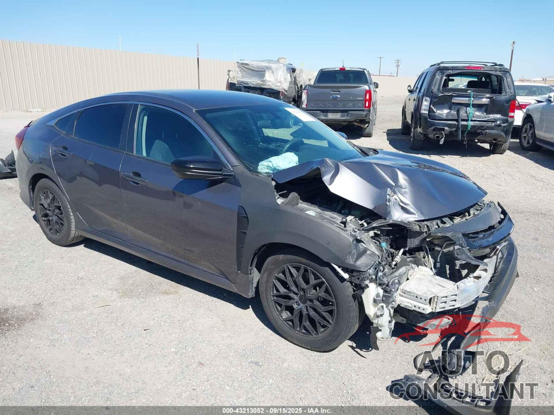 HONDA CIVIC 2016 - 19XFC2F58GE201095