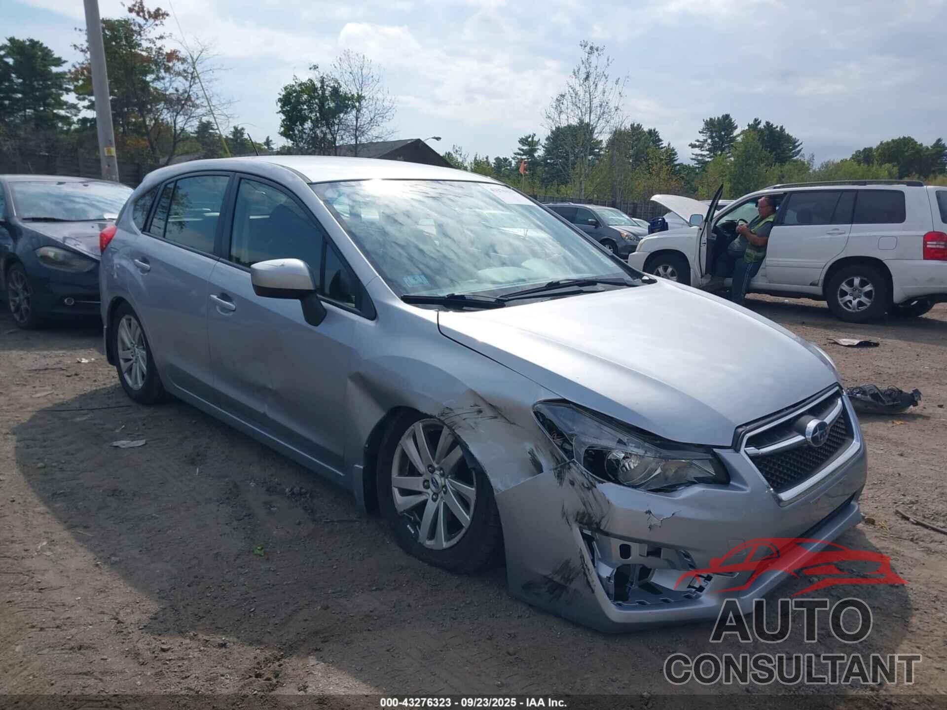SUBARU IMPREZA 2015 - JF1GPAC68F8205338