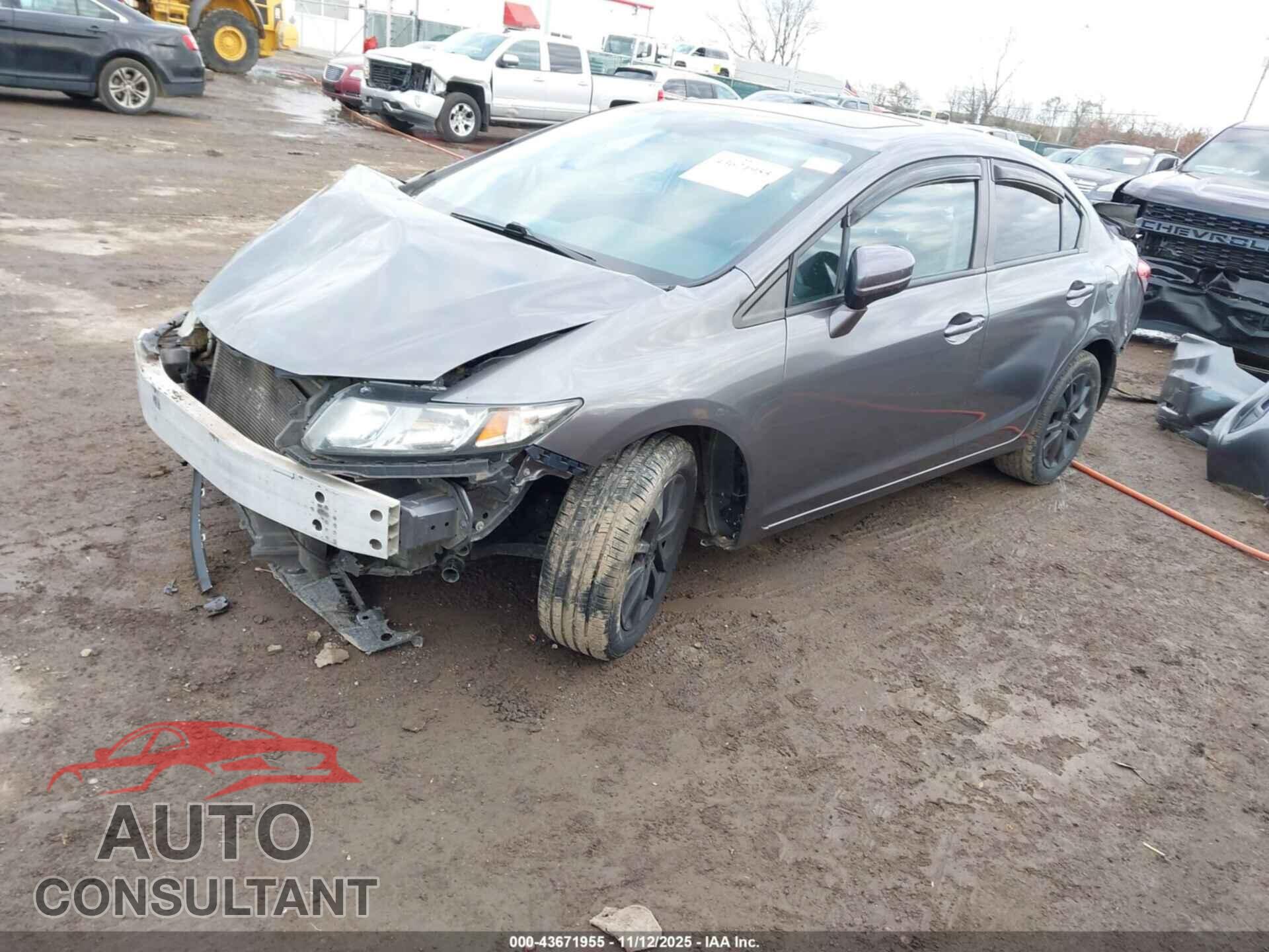 HONDA CIVIC 2014 - 19XFB2F8XEE061982
