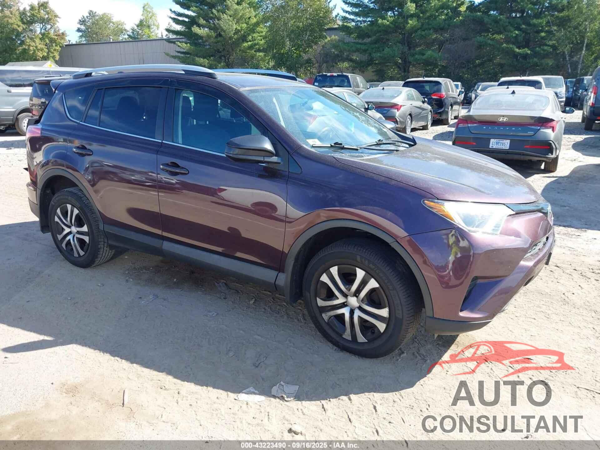 TOYOTA RAV4 2016 - 2T3BFREV0GW455601