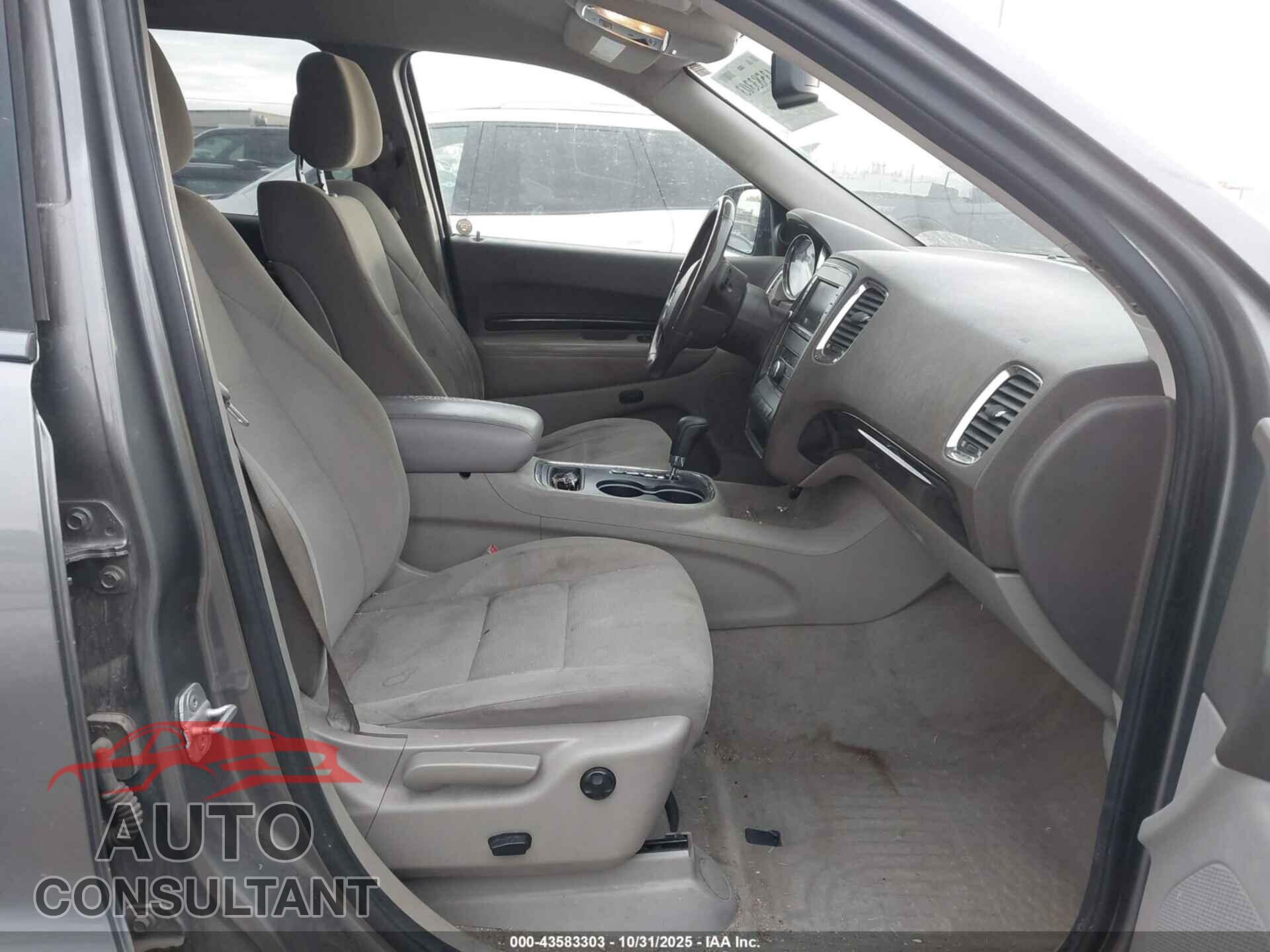 DODGE DURANGO 2011 - 1D4RE4GG8BC742525