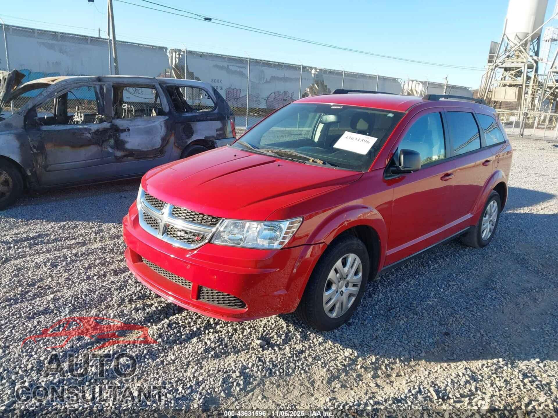 DODGE JOURNEY 2017 - 3C4PDCAB2HT683936
