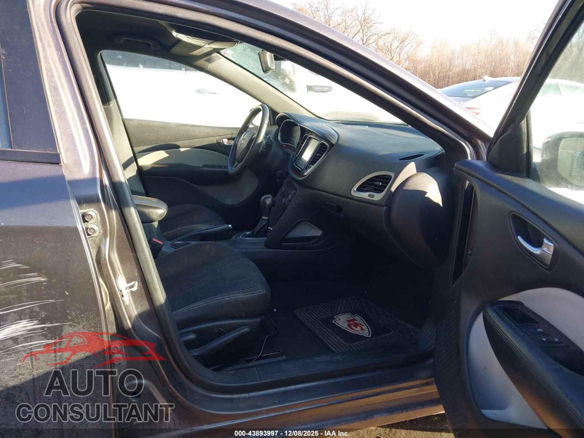 DODGE DART 2015 - 1C3CDFBB0FD391398