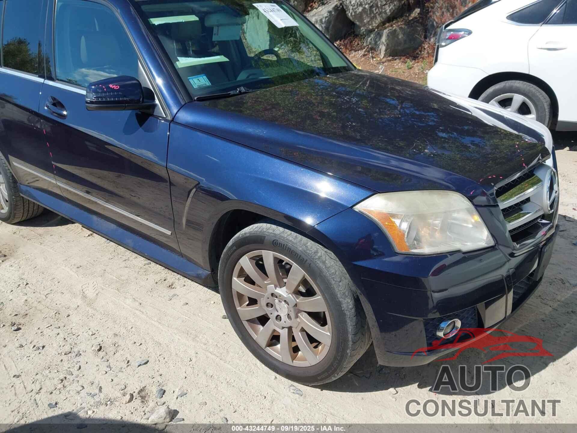 MERCEDES-BENZ GLK 350 2010 - WDCGG8HB4AF478378