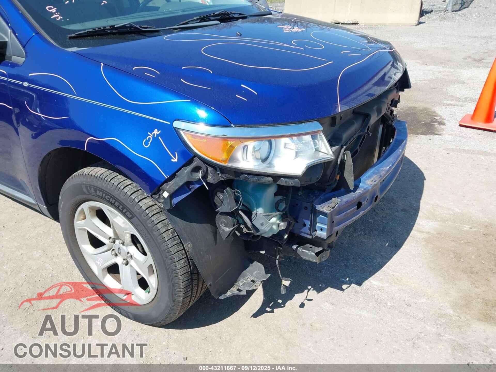 FORD EDGE 2013 - 2FMDK3JC0DBA30346