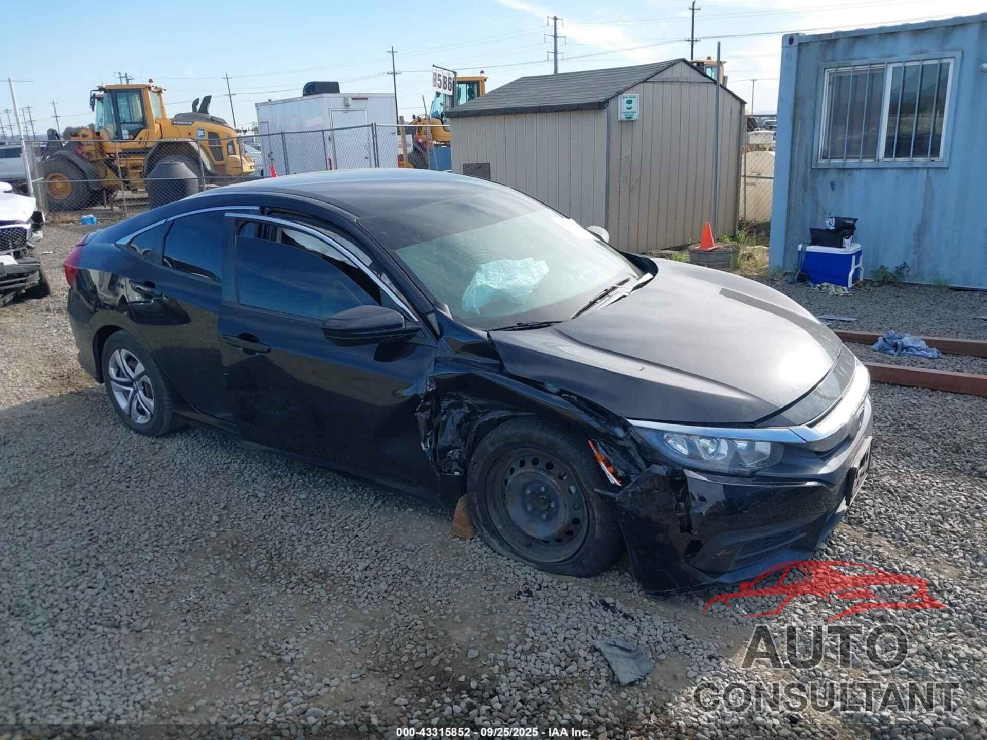 HONDA CIVIC 2016 - 19XFC2F51GE250719