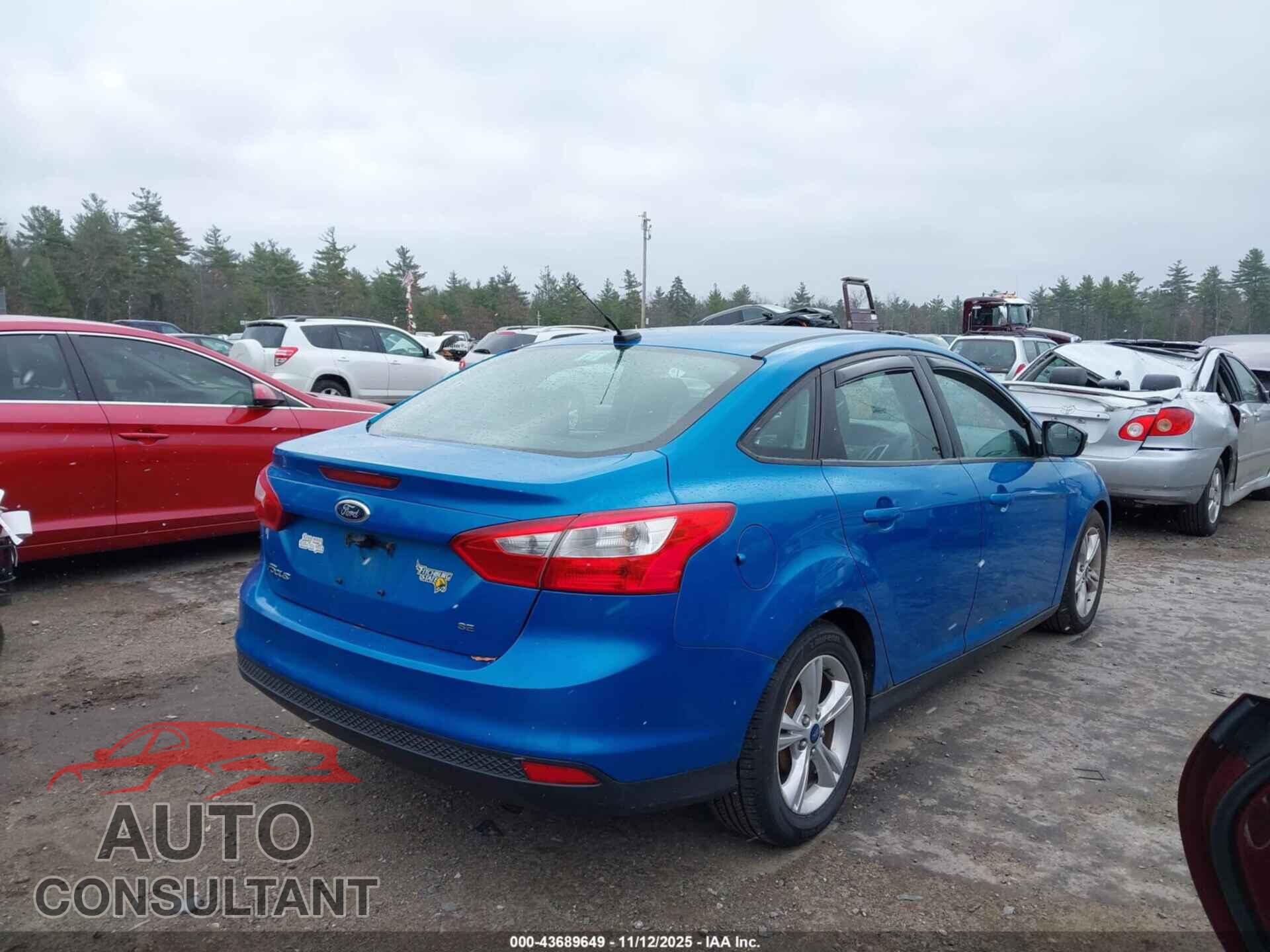 FORD FOCUS 2014 - 1FADP3F22EL284976