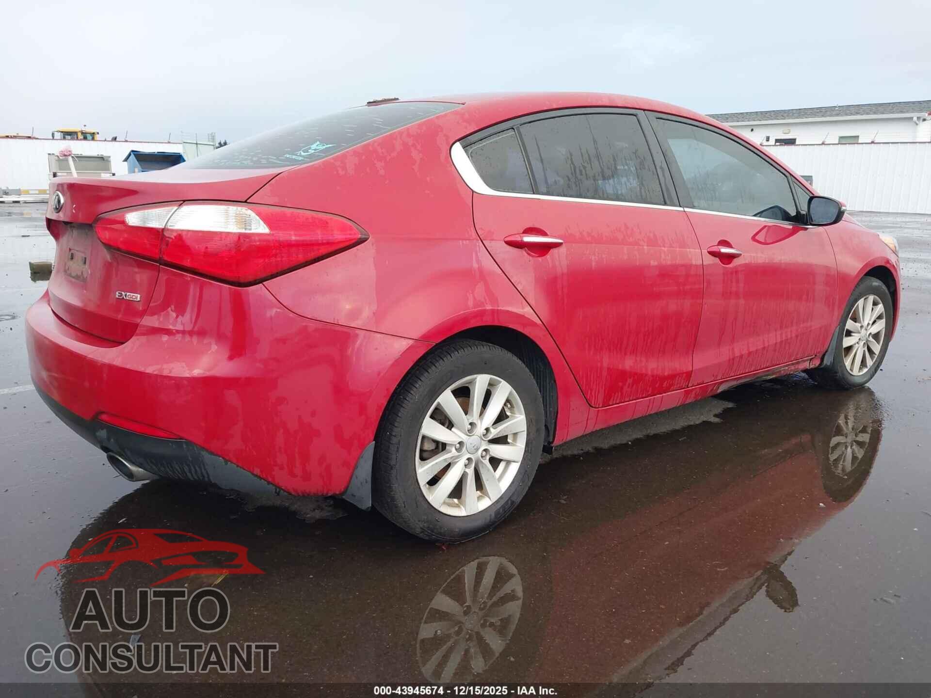 KIA FORTE 2014 - KNAFX4A80E5110085