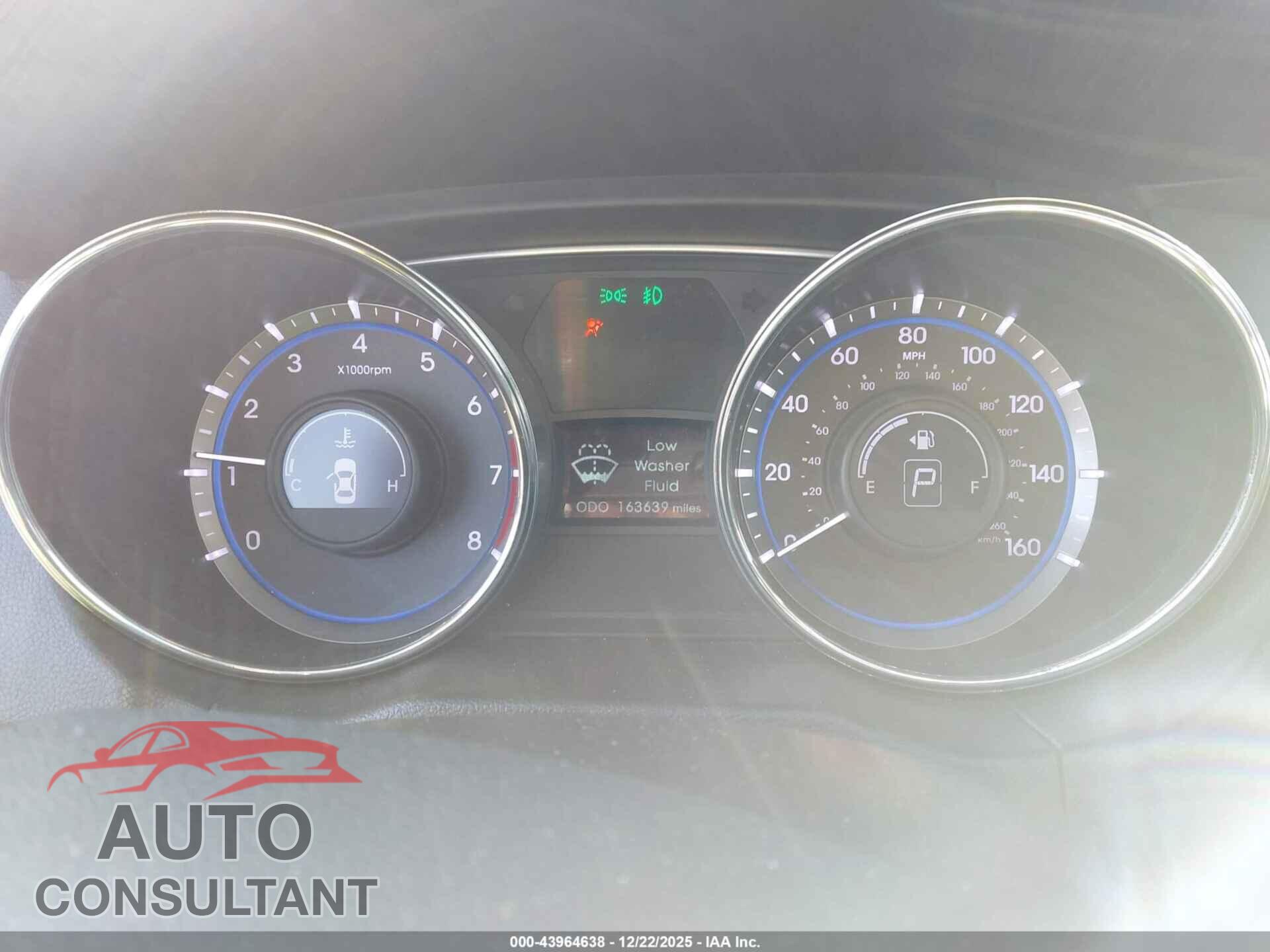 HYUNDAI SONATA 2012 - 5NPEC4AB2CH473958