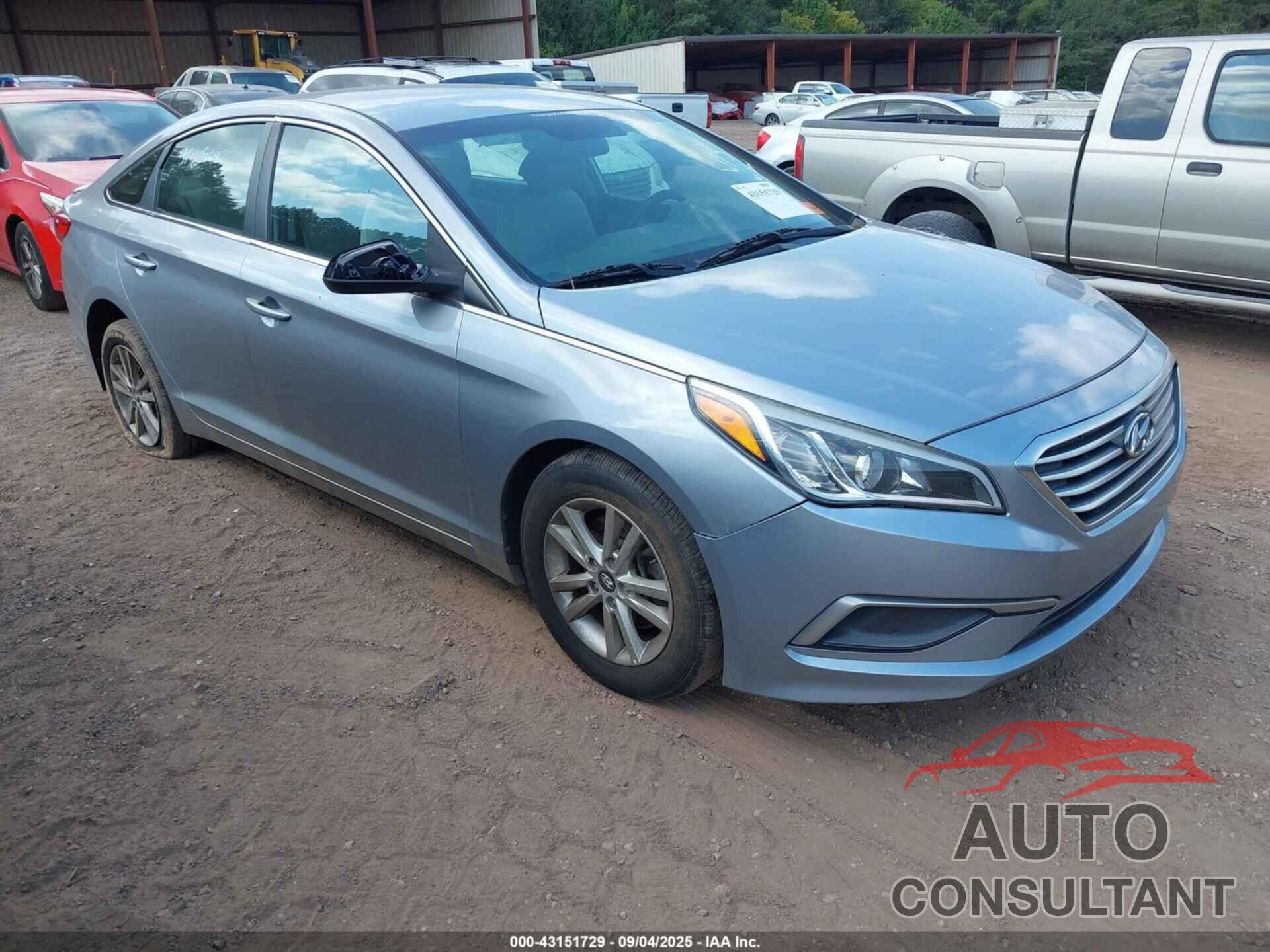 HYUNDAI SONATA 2017 - 5NPE24AFXHH536723