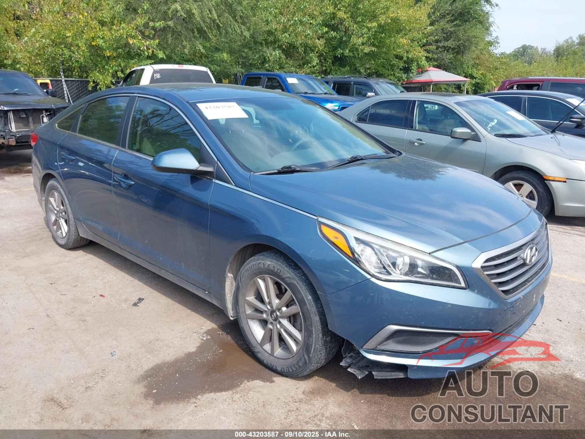 HYUNDAI SONATA 2016 - 5NPE24AF7GH292365