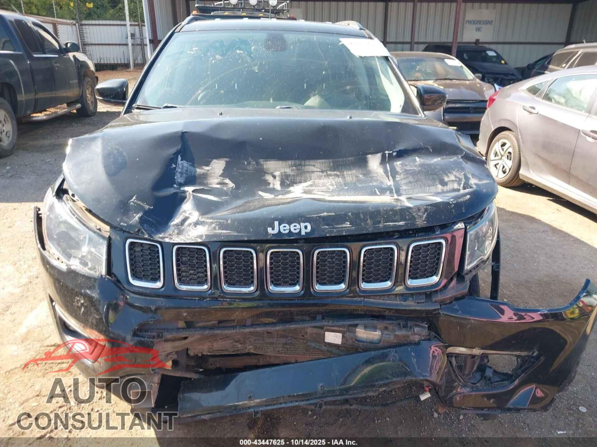 JEEP COMPASS 2019 - 3C4NJDBB2KT847875