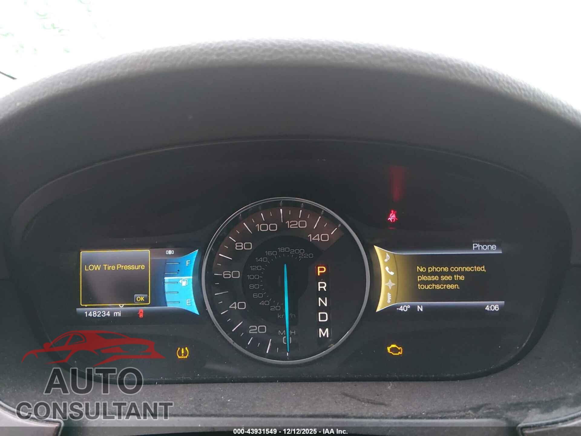 FORD EDGE 2012 - 2FMDK3KCXCBA88607