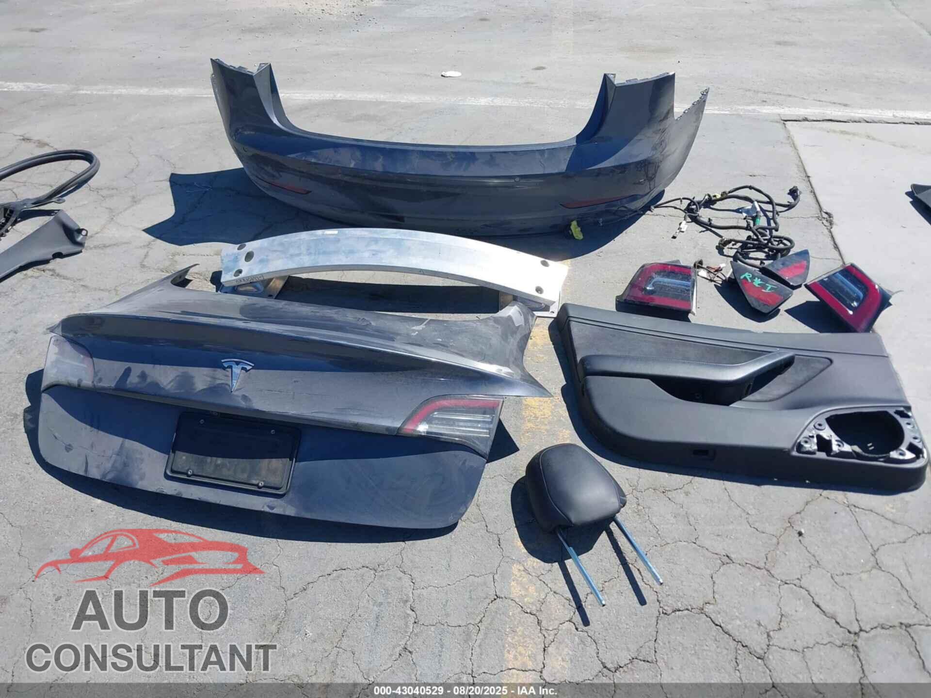 TESLA MODEL 3 2018 - 5YJ3E1EA2JF041982