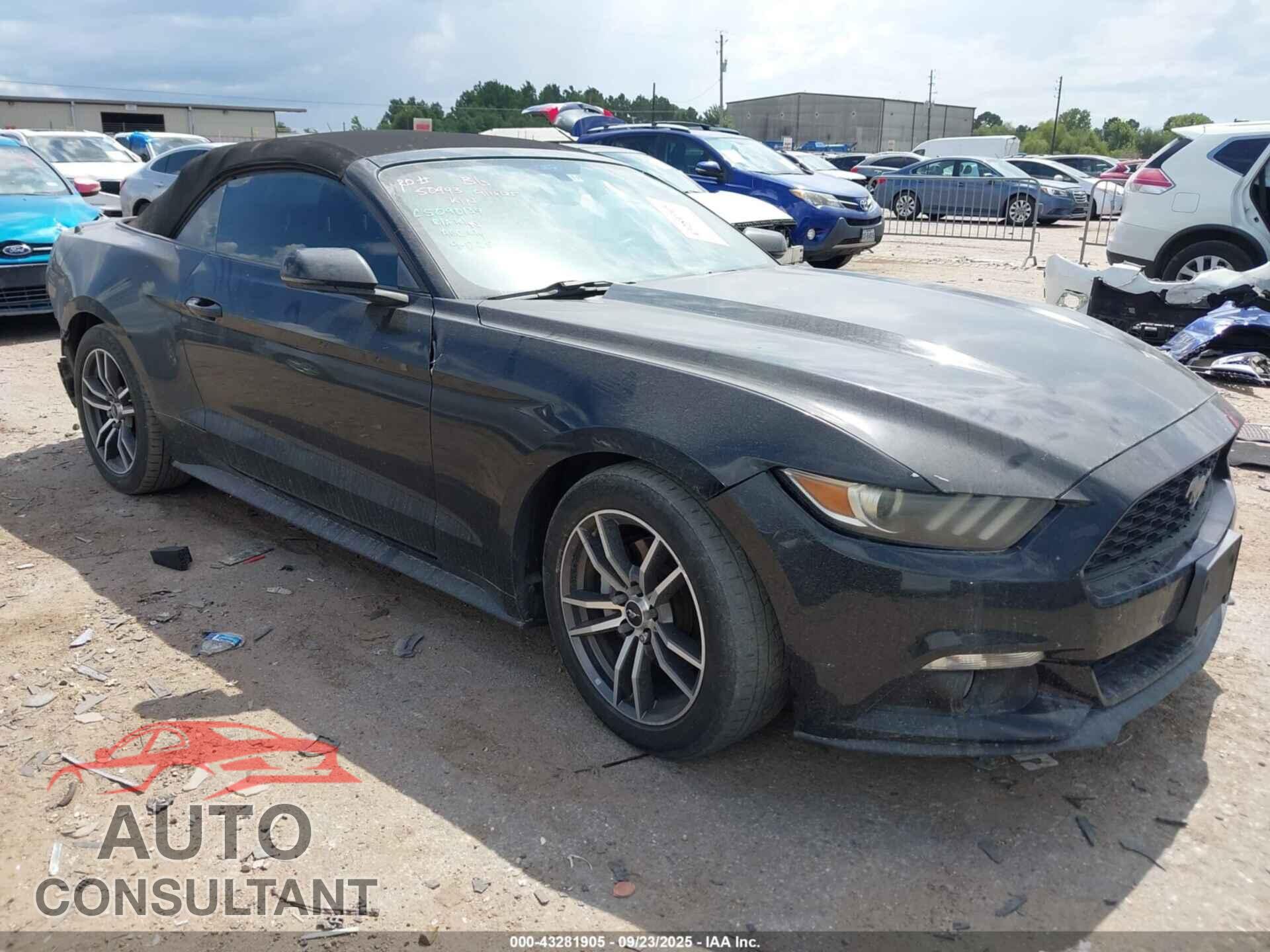 FORD MUSTANG 2017 - 1FATP8UHXH5278562