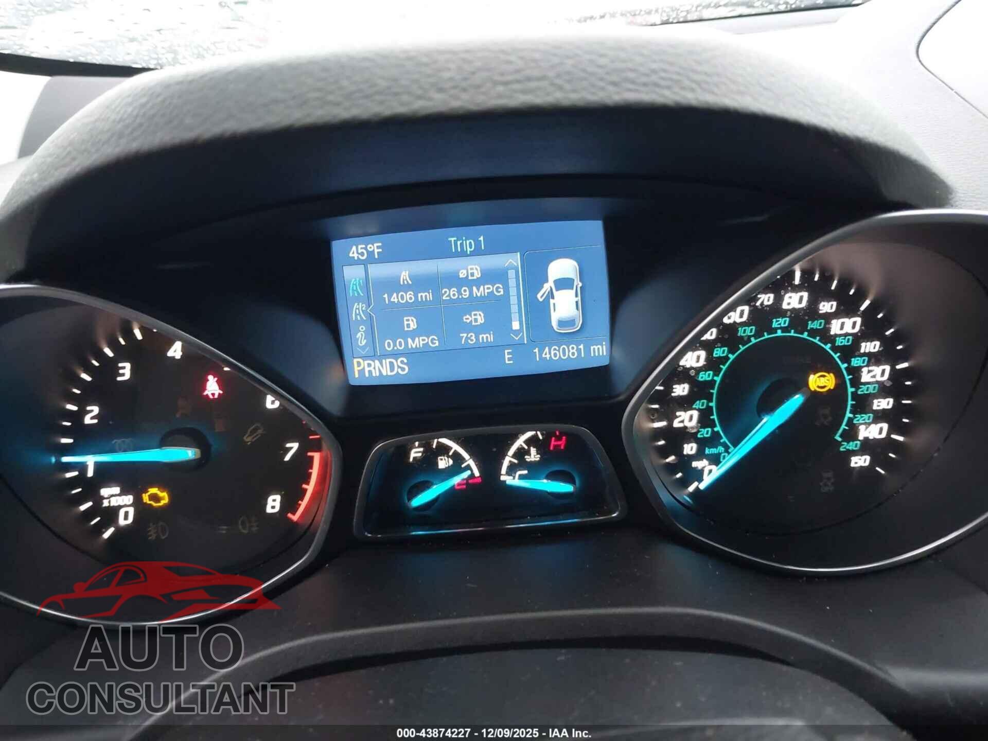 FORD ESCAPE 2014 - 1FMCU0GX2EUB87192