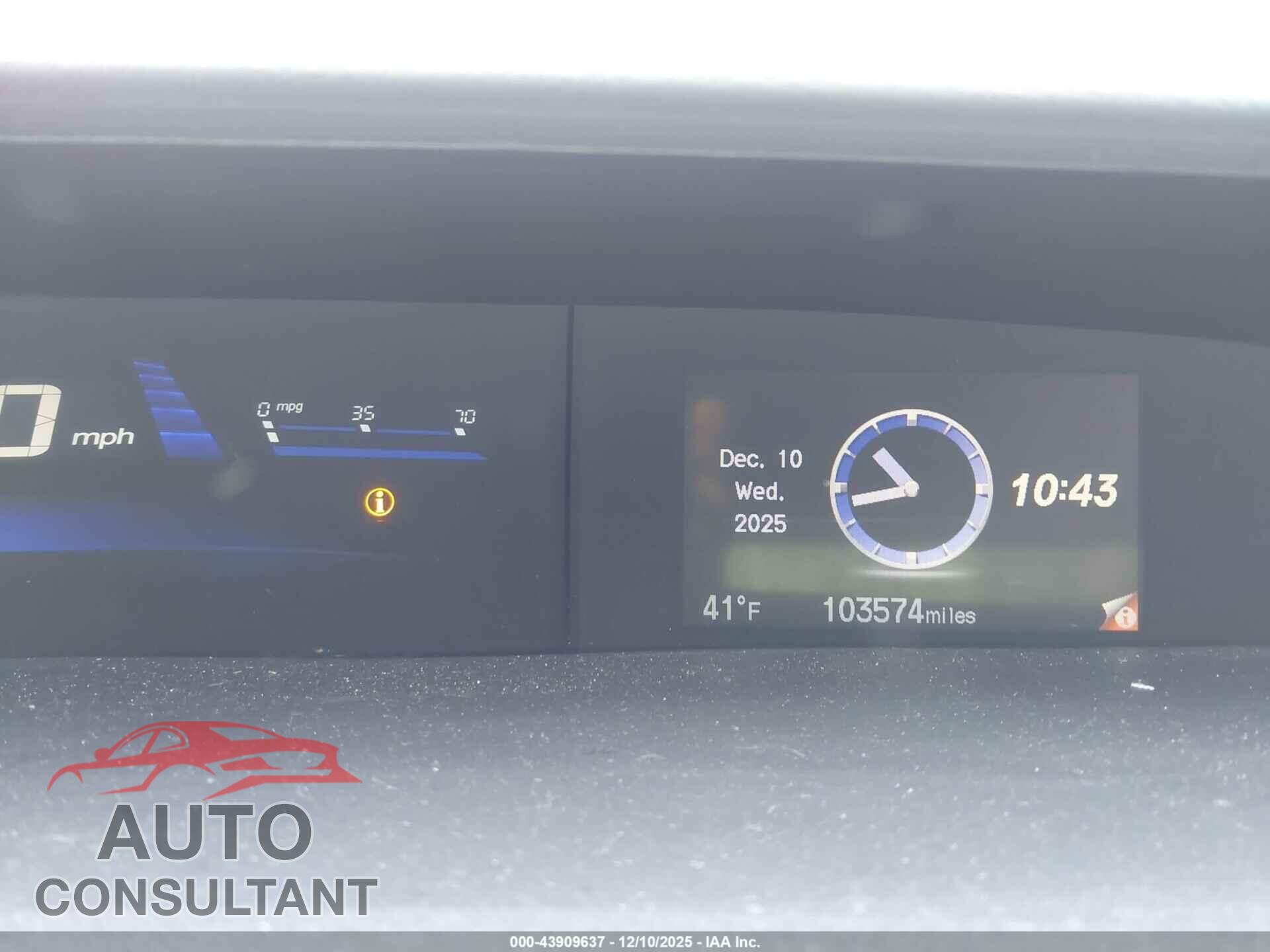 HONDA CIVIC 2015 - 2HGFB2F96FH527861