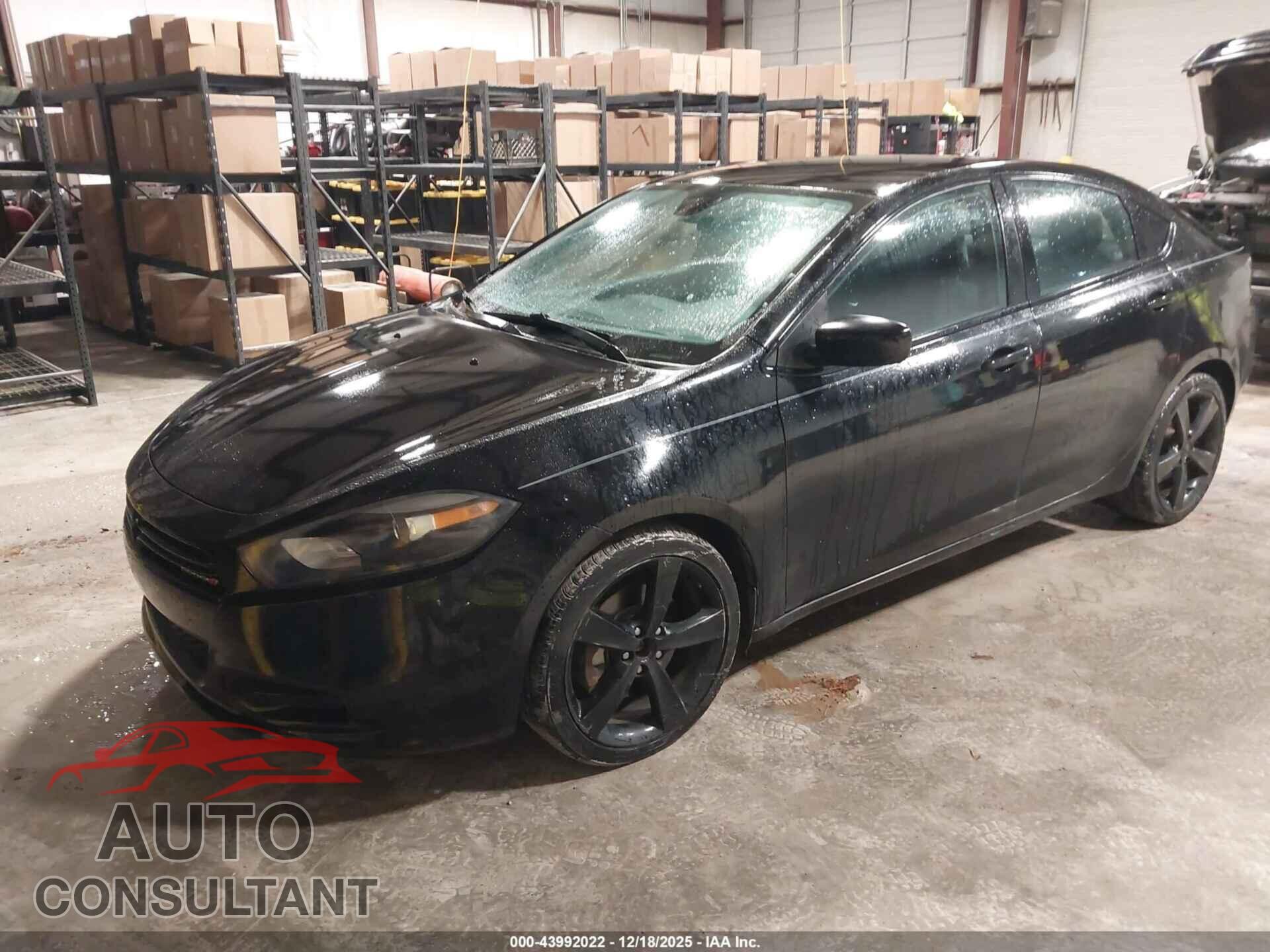 DODGE DART 2015 - 1C3CDFBB3FD302102