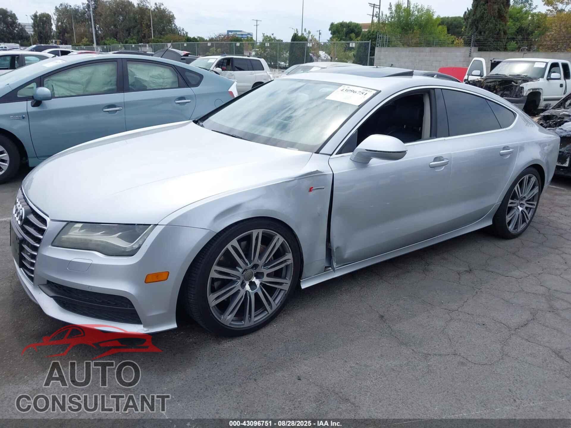AUDI A7 2012 - WAUSGAFC2CN028348