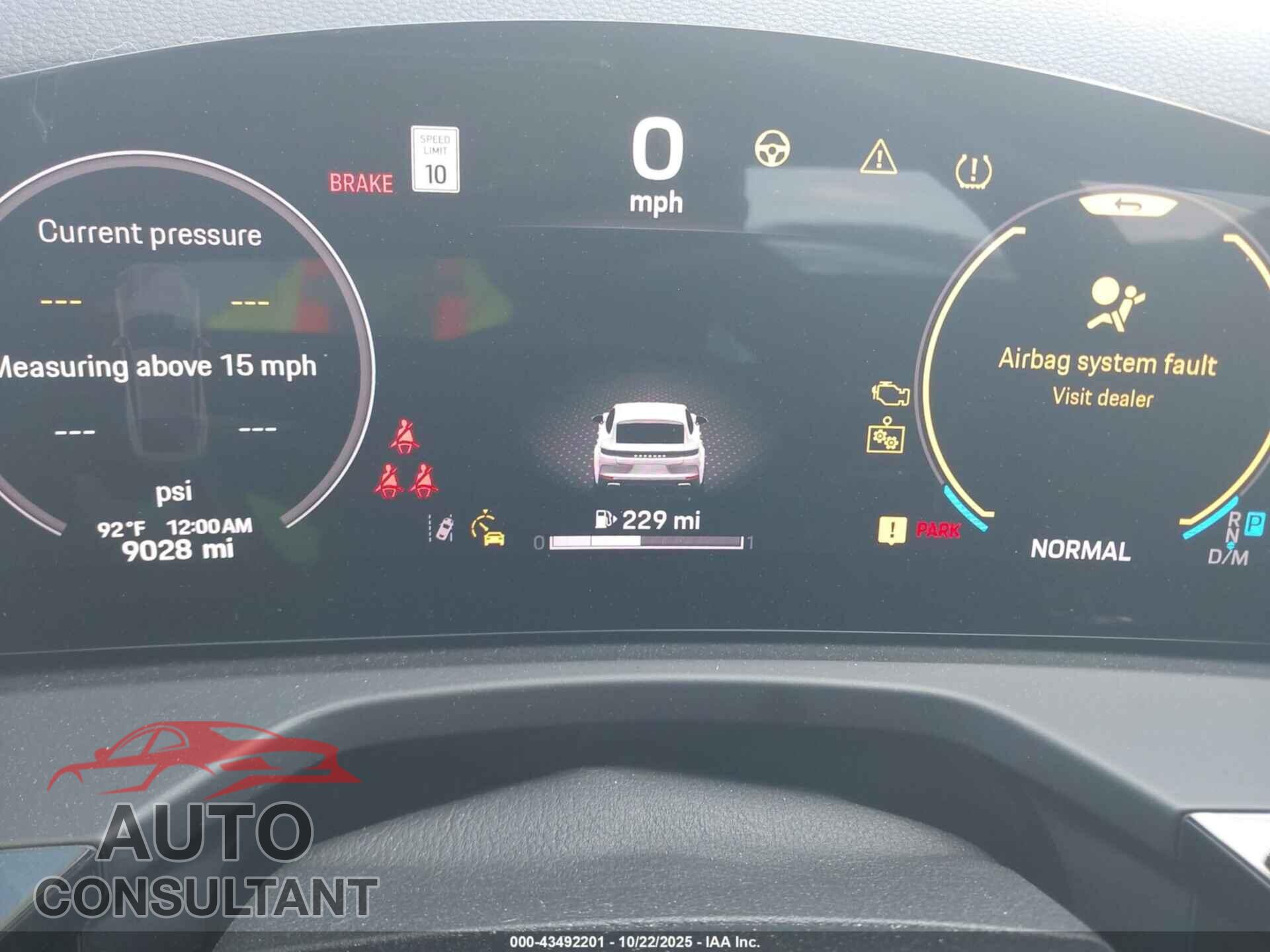 PORSCHE PANAMERA 2025 - WP0AA2YA4SL000126
