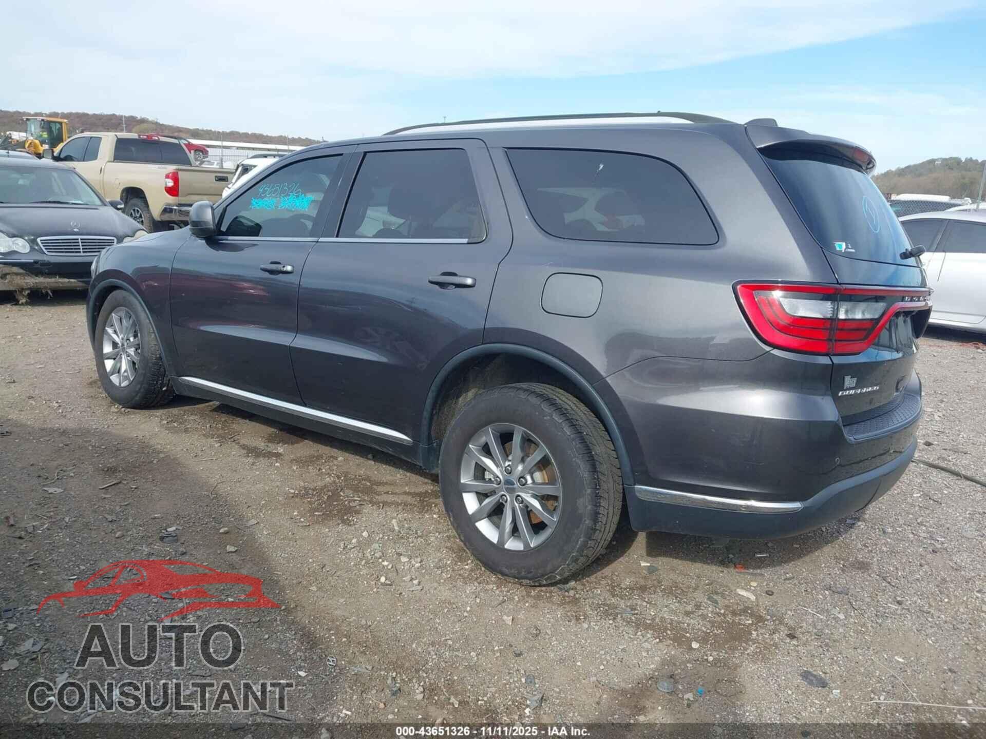 DODGE DURANGO 2017 - 1C4RDHAG3HC724748