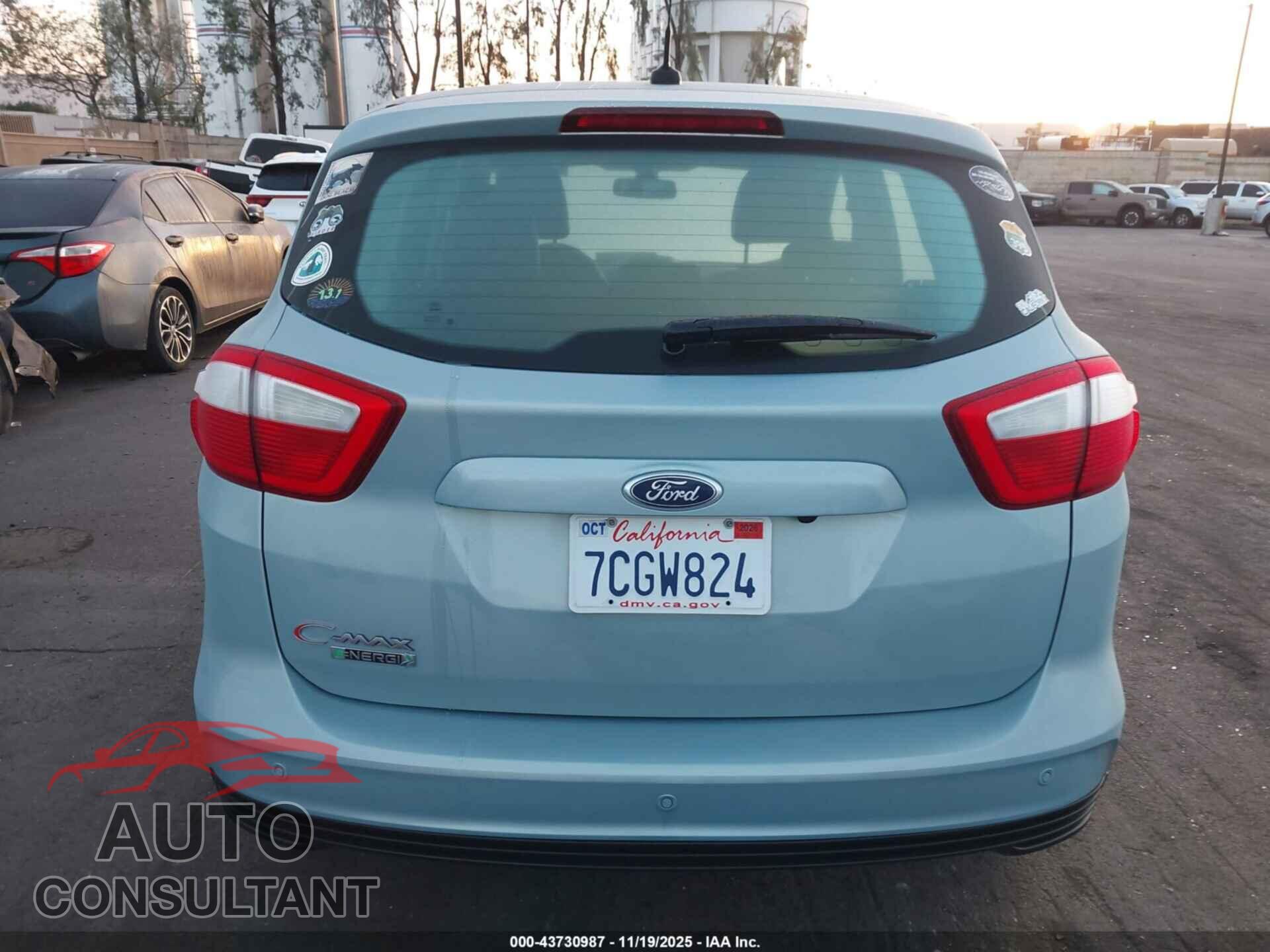 FORD C-MAX ENERGI 2013 - 1FADP5CU1DL543778