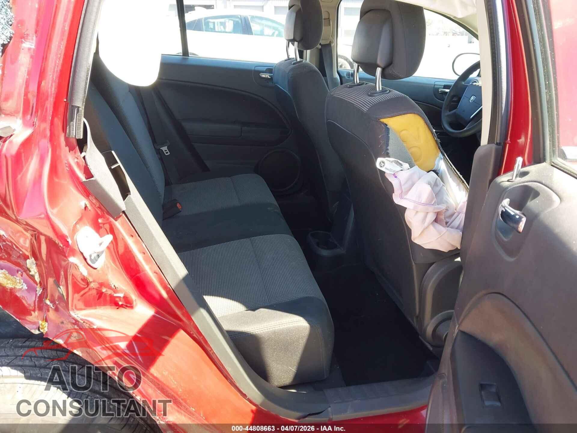 DODGE CALIBER 2010 - 1B3CB4HA1AD546653