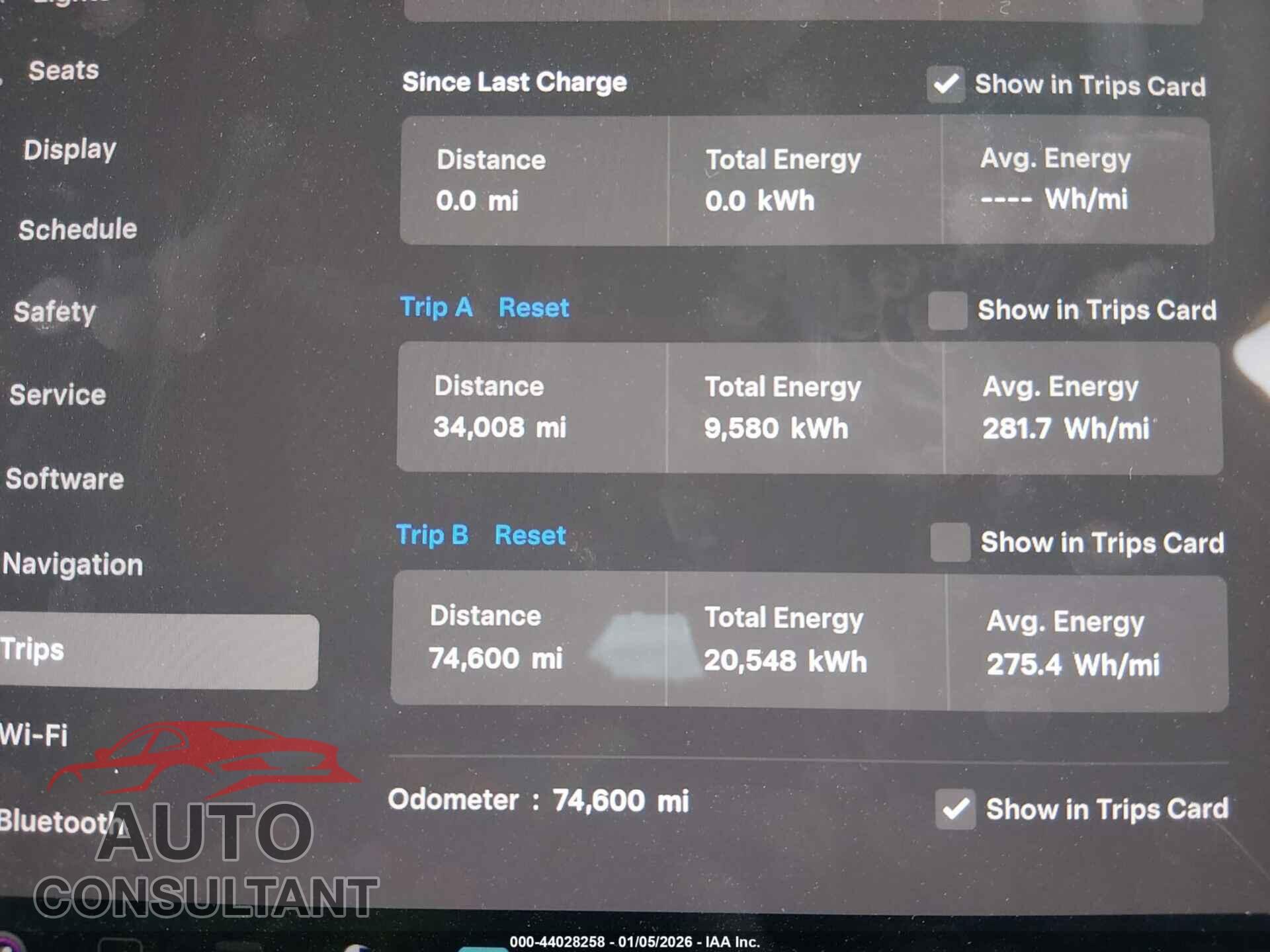TESLA MODEL 3 2022 - 5YJ3E1EA4NF301885