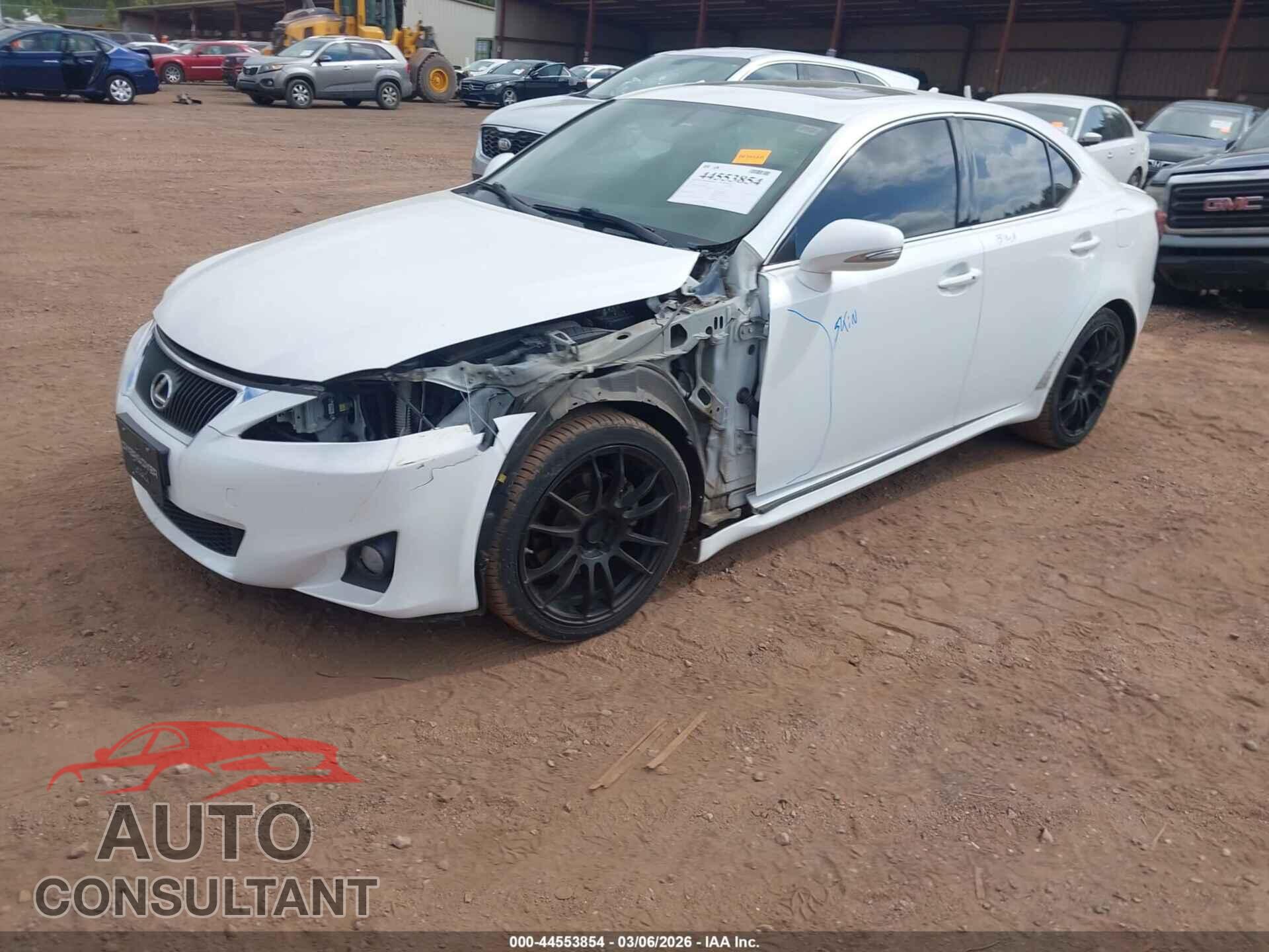 LEXUS IS 250 2012 - JTHBF5C26C5180124