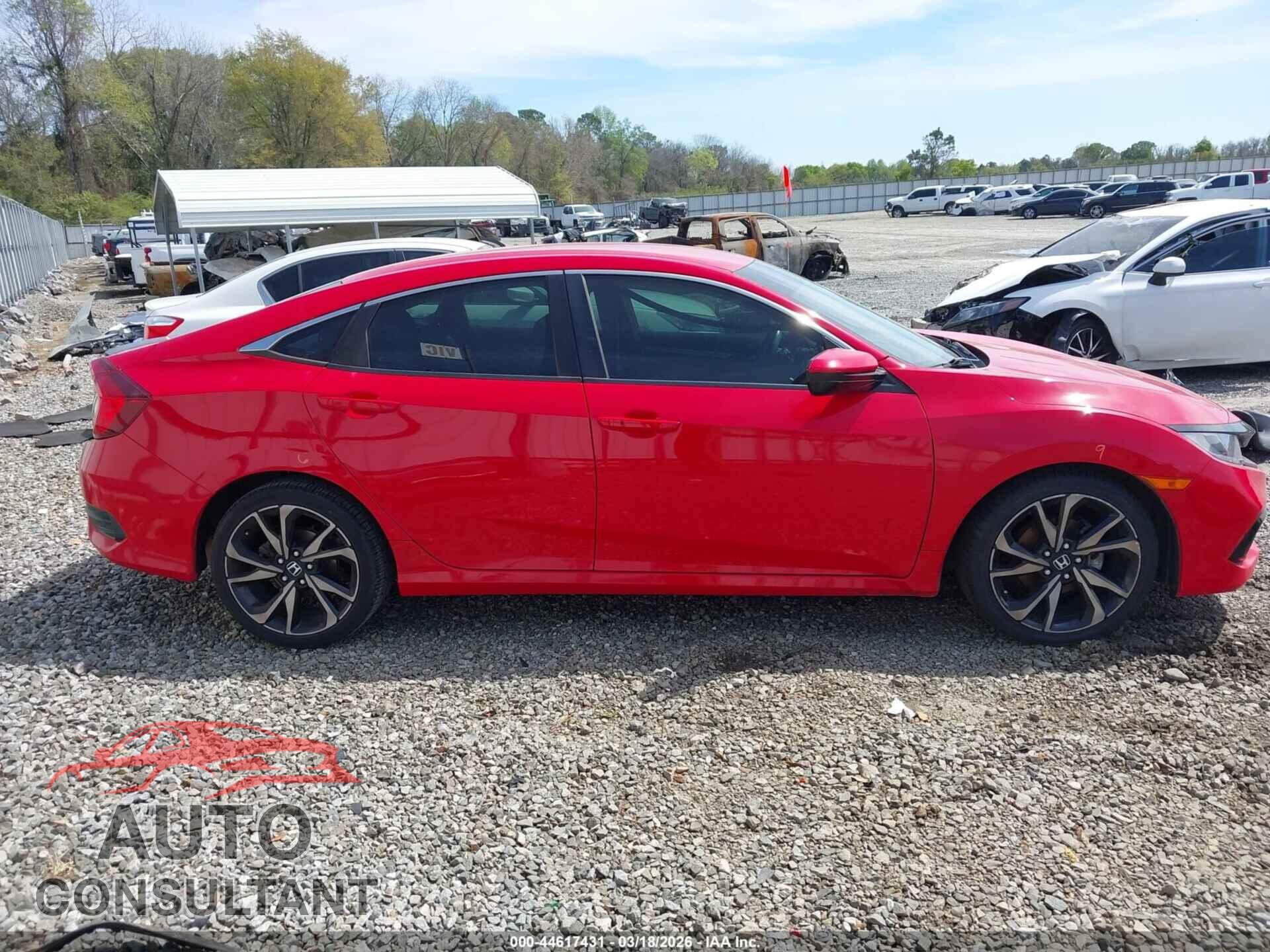 HONDA CIVIC 2019 - 2HGFC2F85KH548554