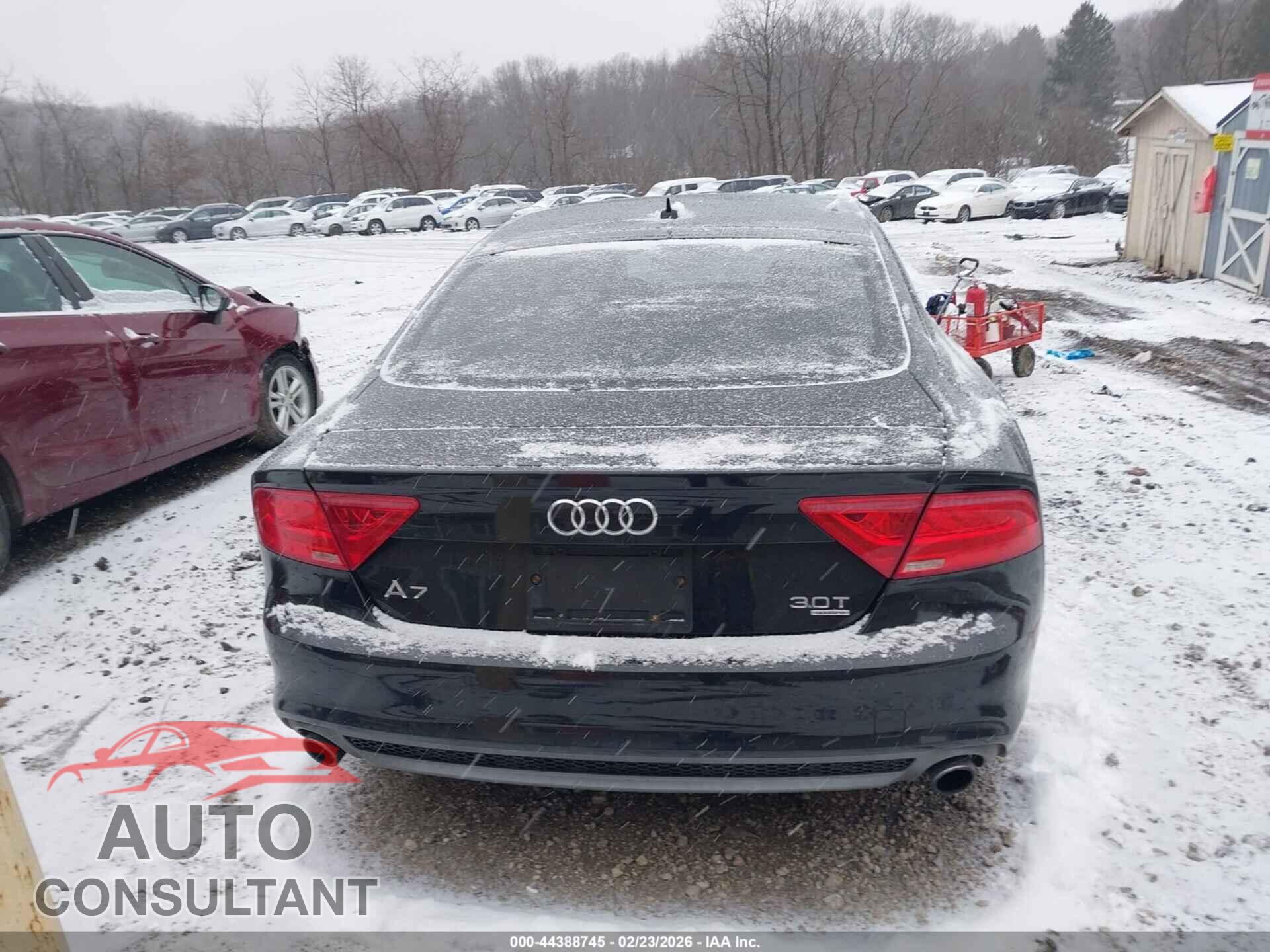 AUDI A7 2012 - WAUSGAFC3CN005192