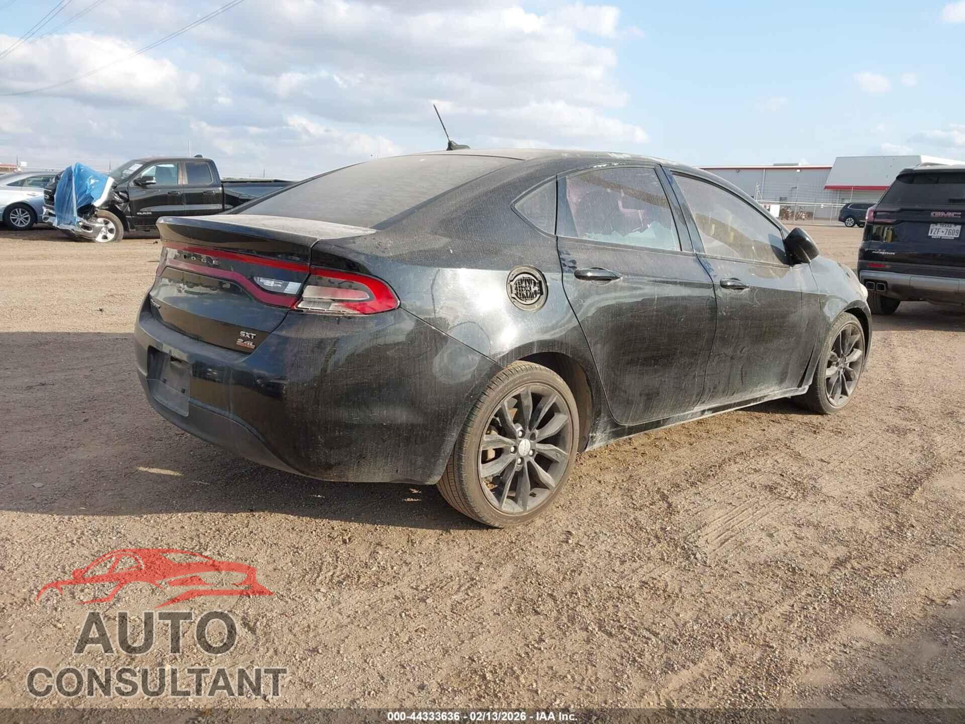 DODGE DART 2014 - 1C3CDFBB5ED903879