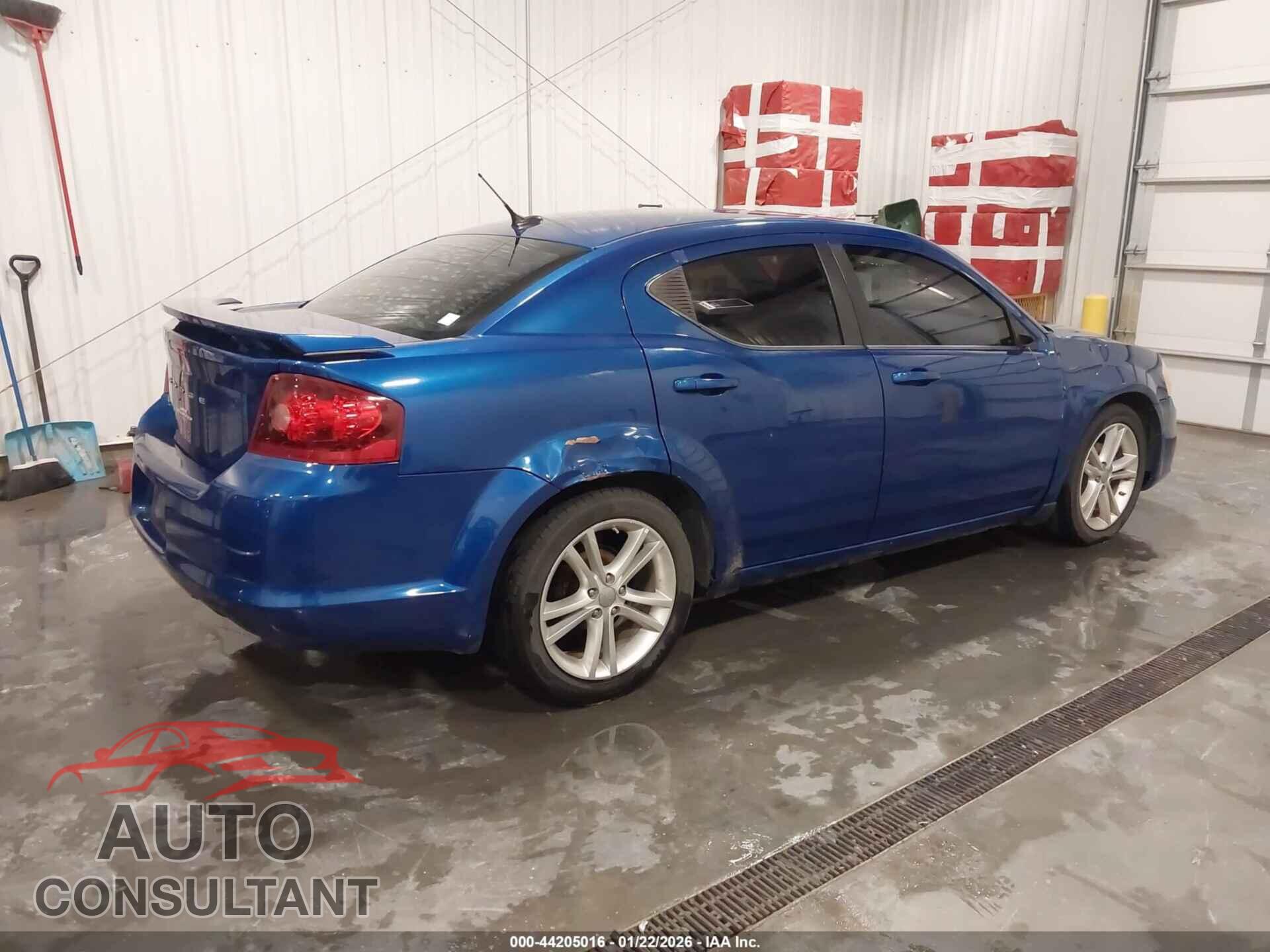 DODGE AVENGER 2013 - 1C3CDZAG6DN549202
